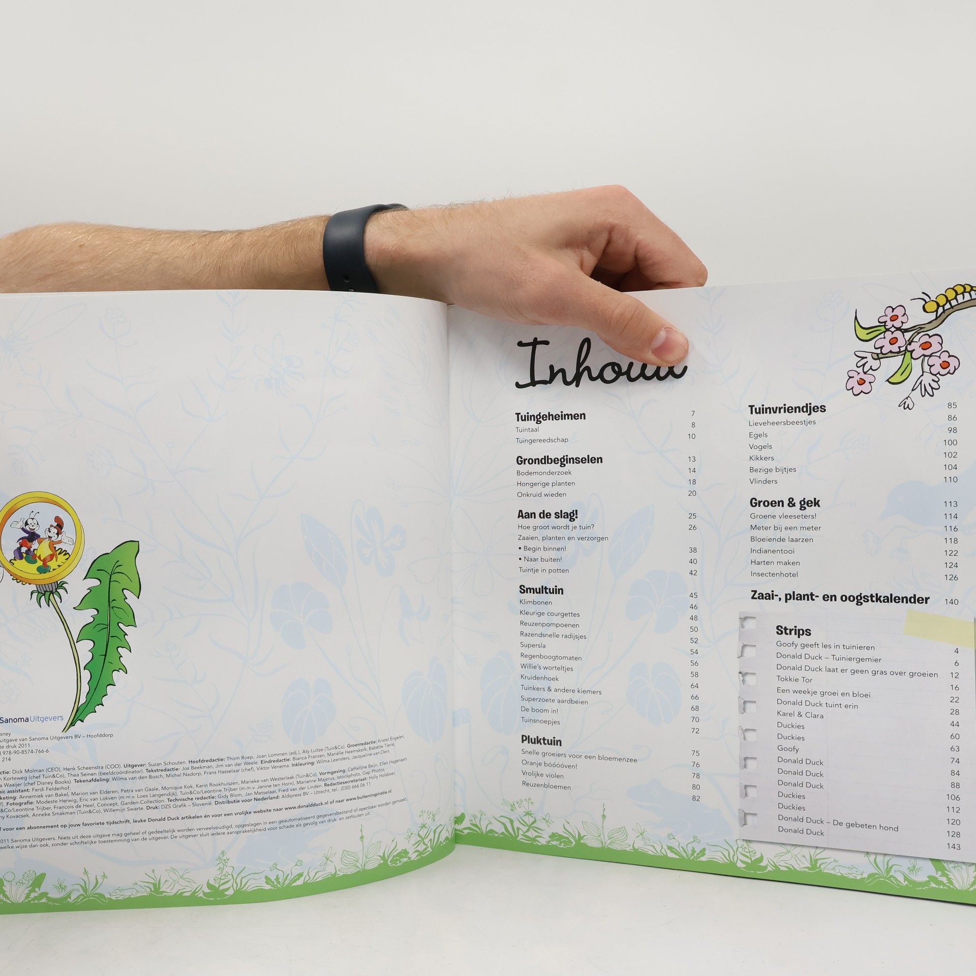 Modeste Herwig Walt Disney's: Donald Duck Tuinboek