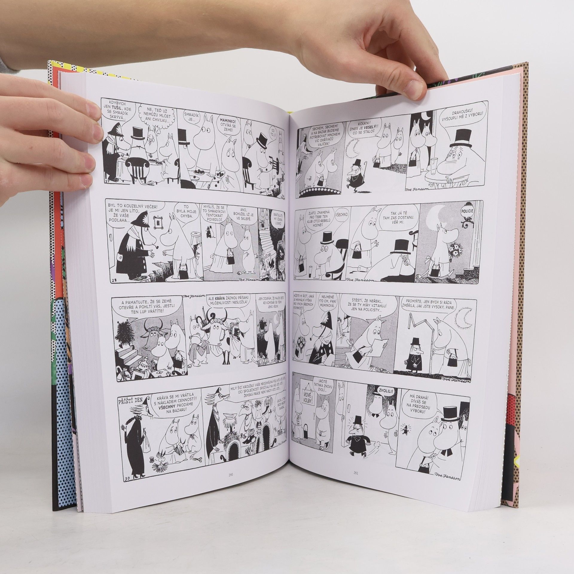 Tove Jansson Muminek omnibus. Kniha první