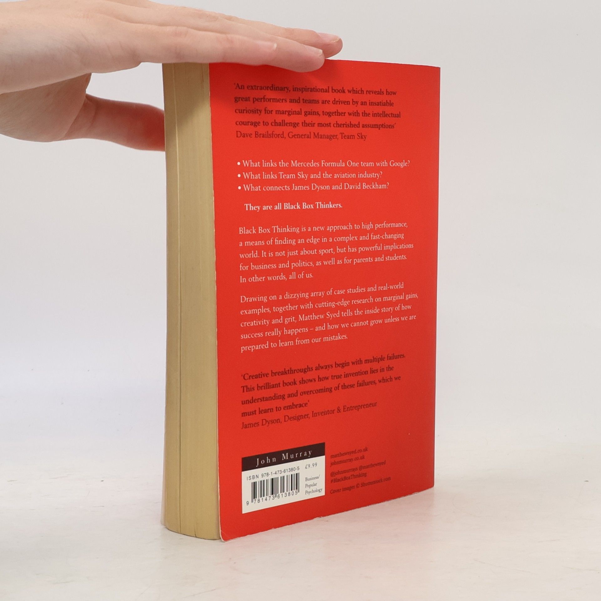 Matthew Syed Black Box Thinking