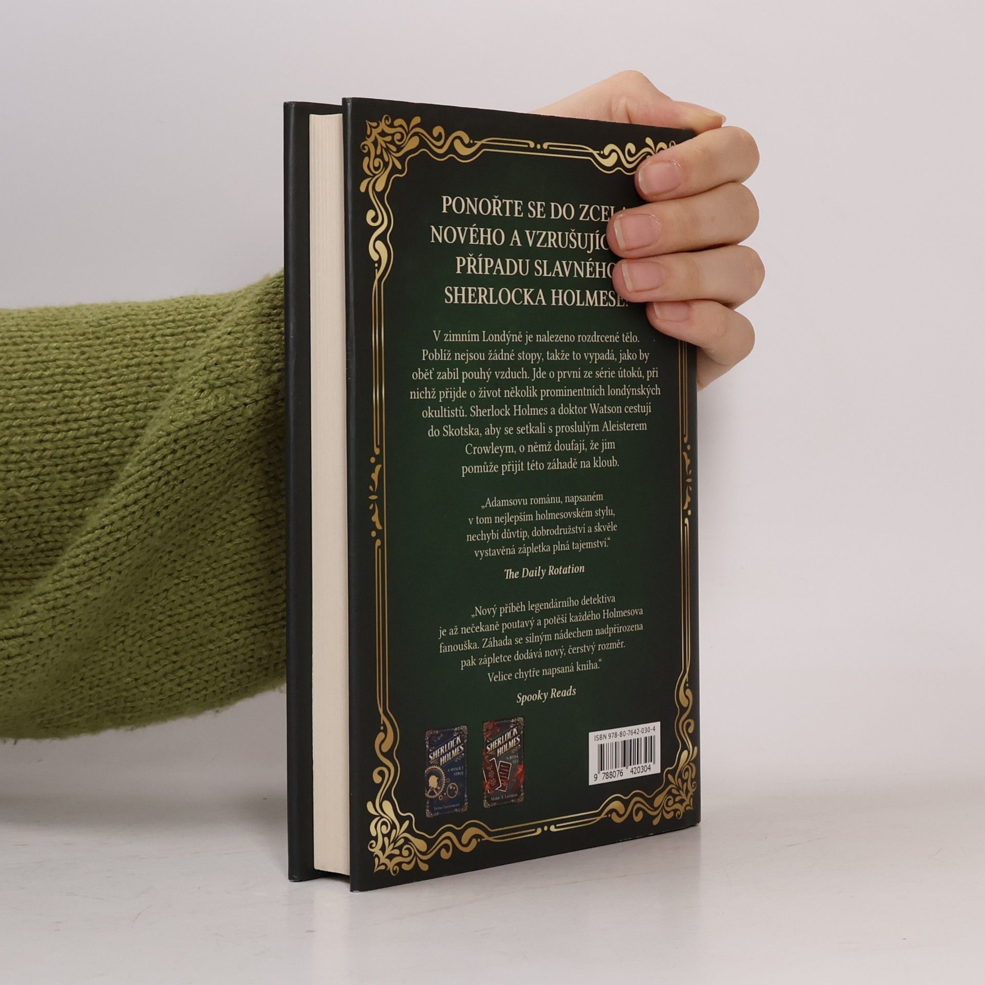Guy Adams Sherlock Holmes a Boží dech