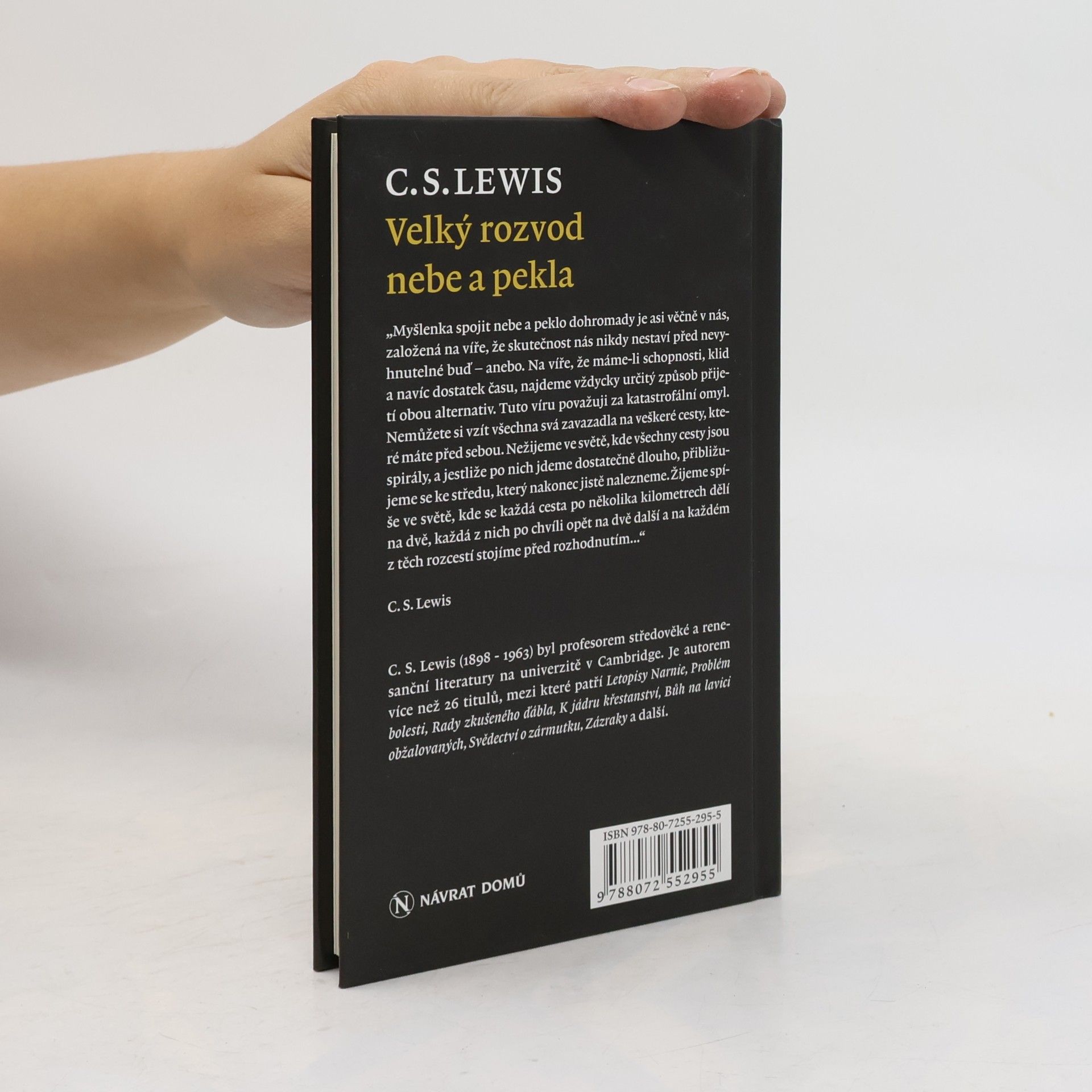 C. S. Lewis Velký rozvod nebe a pekla