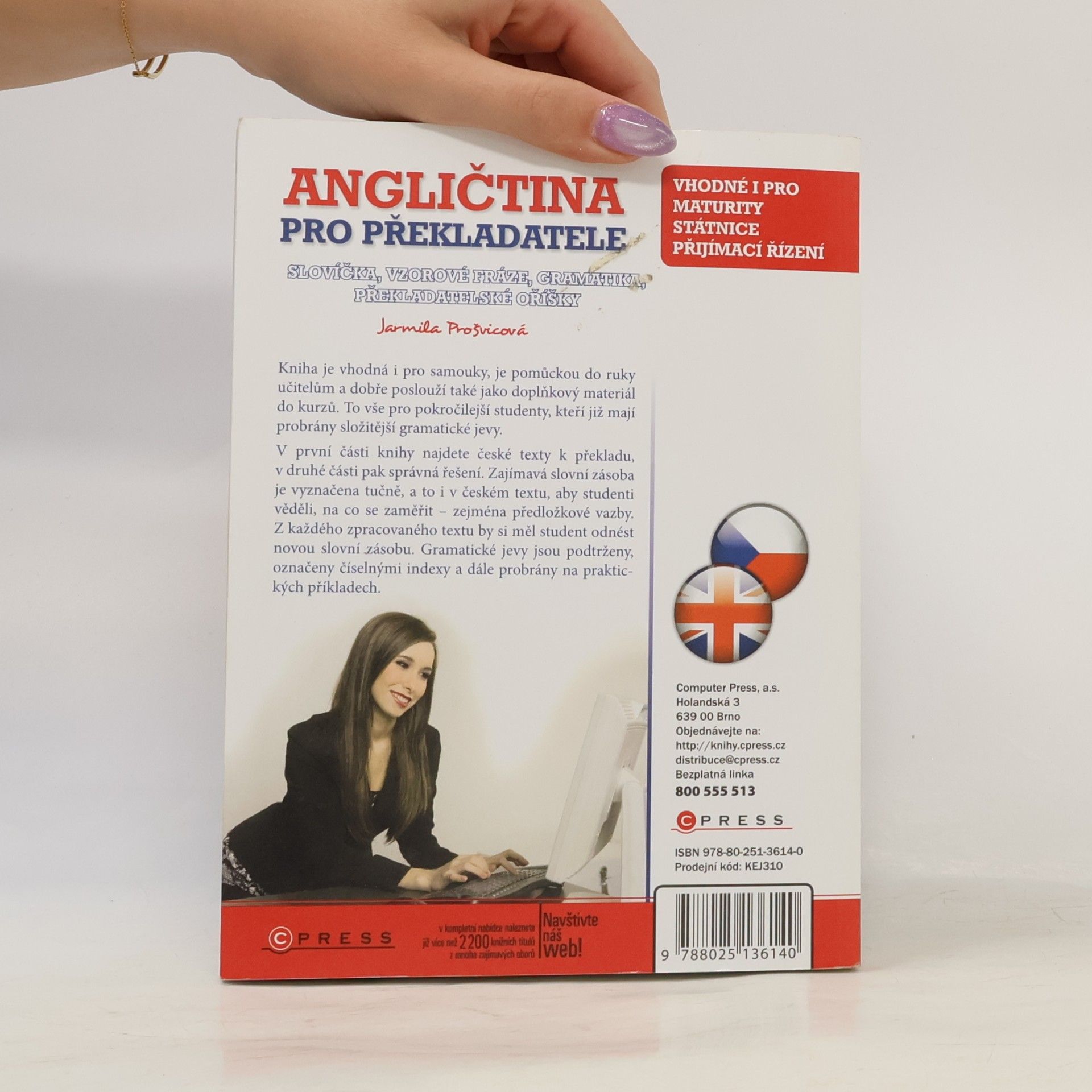 Jarmila Prošvicová Angličtina pro překladatele