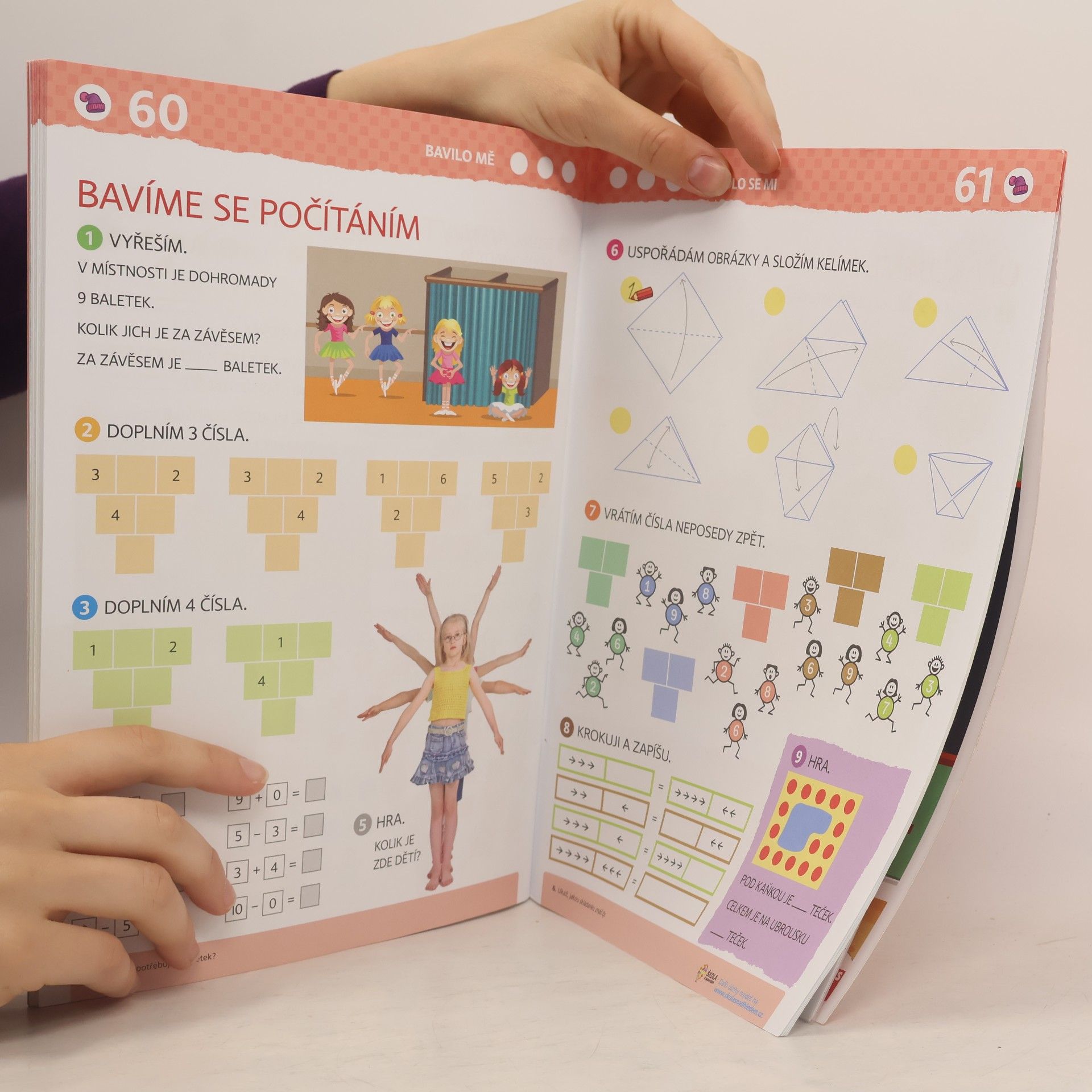 Eva Bomerová Matematika : pracovní učebnice pro 1. ročník základní školy. 1. díl