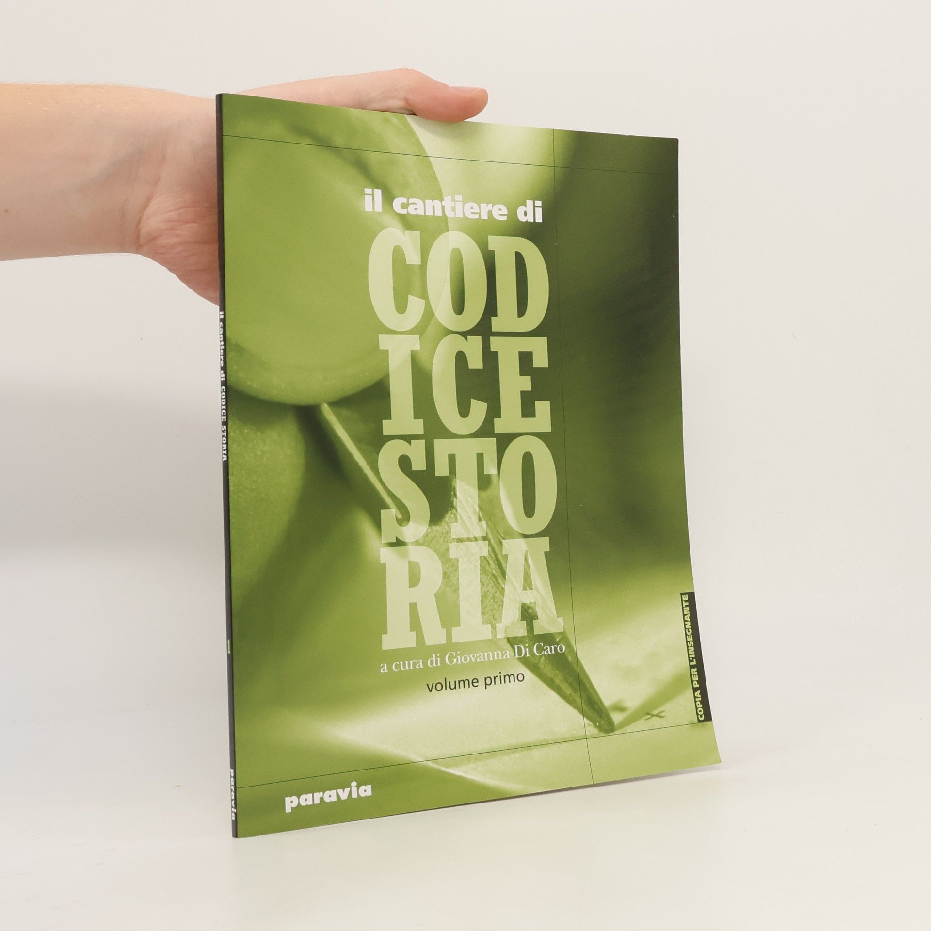 Il cantiere di Codice storia. Per la Scuola media