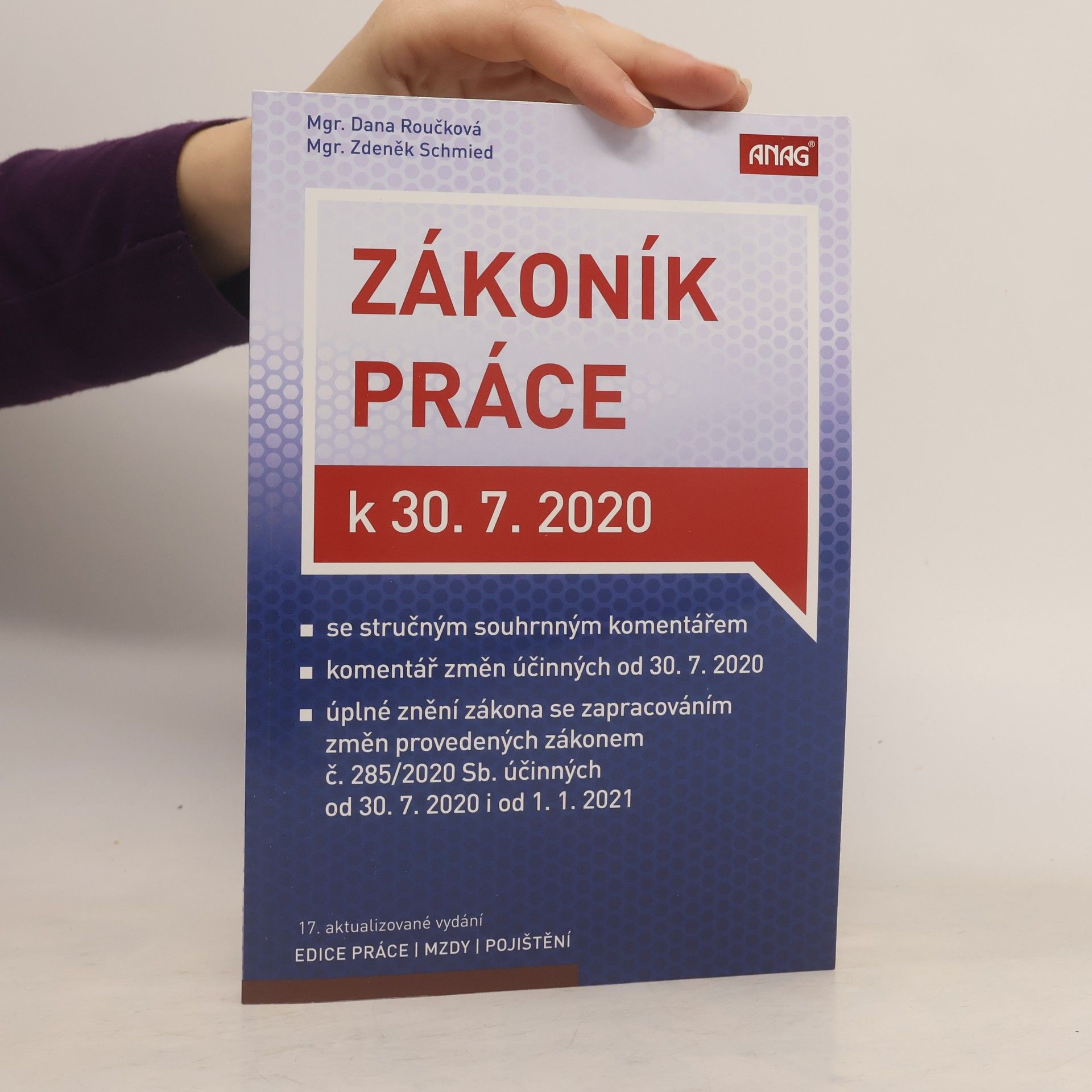Zákoník práce k 30. 7. 2020