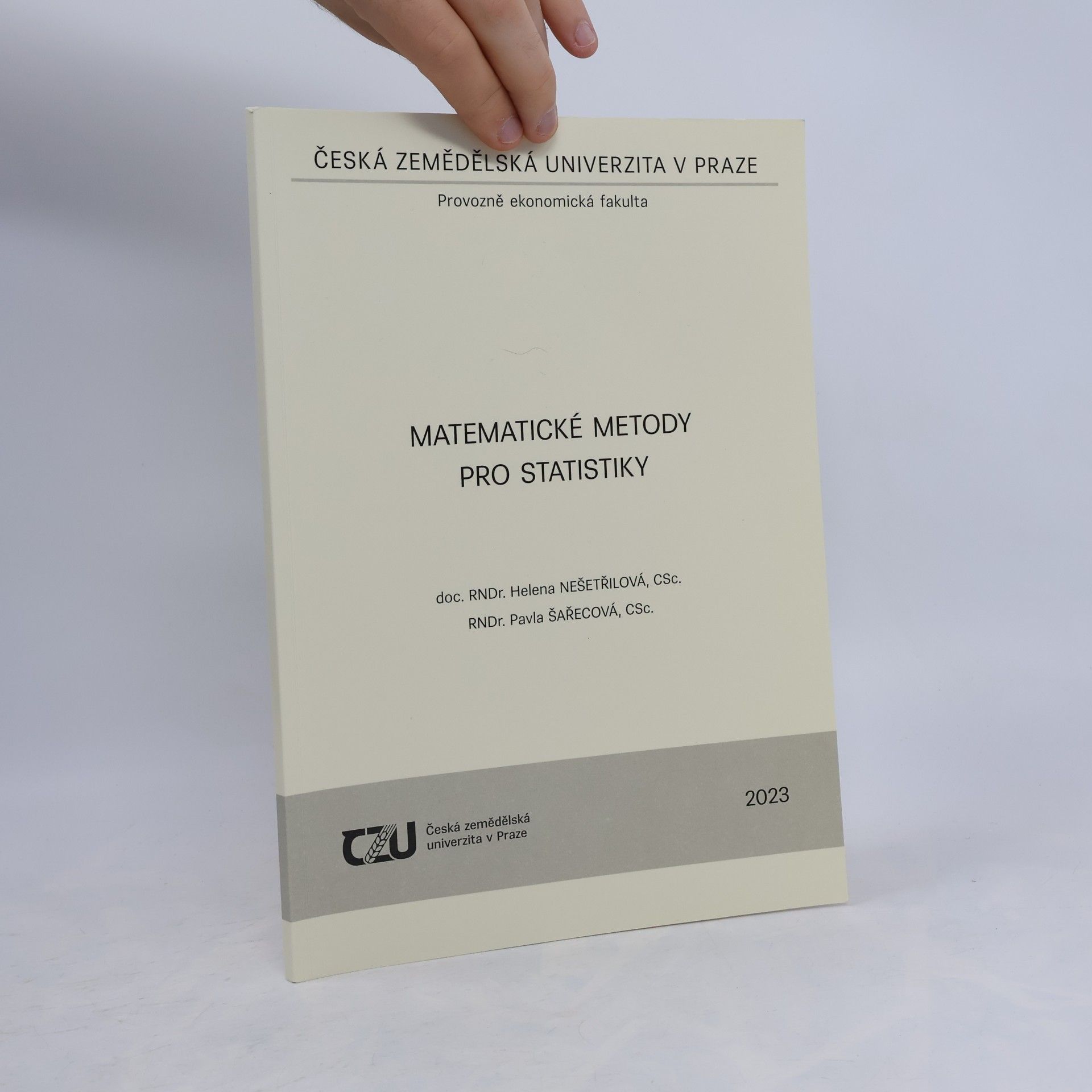 Autorenkollektiv Matematické metody pro statistiky