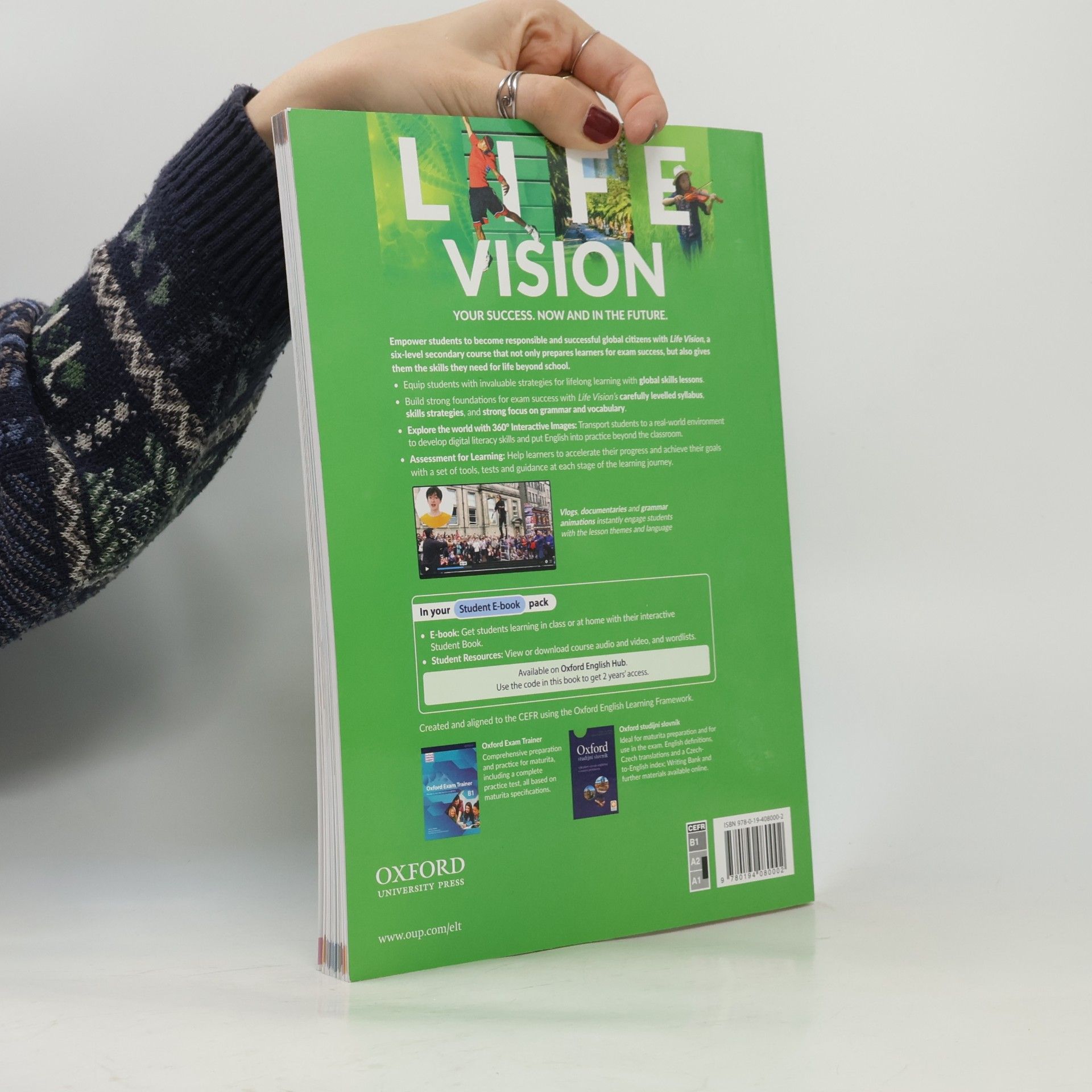 Carla Leonard Life Vision : Maturita Student Book A1/A2