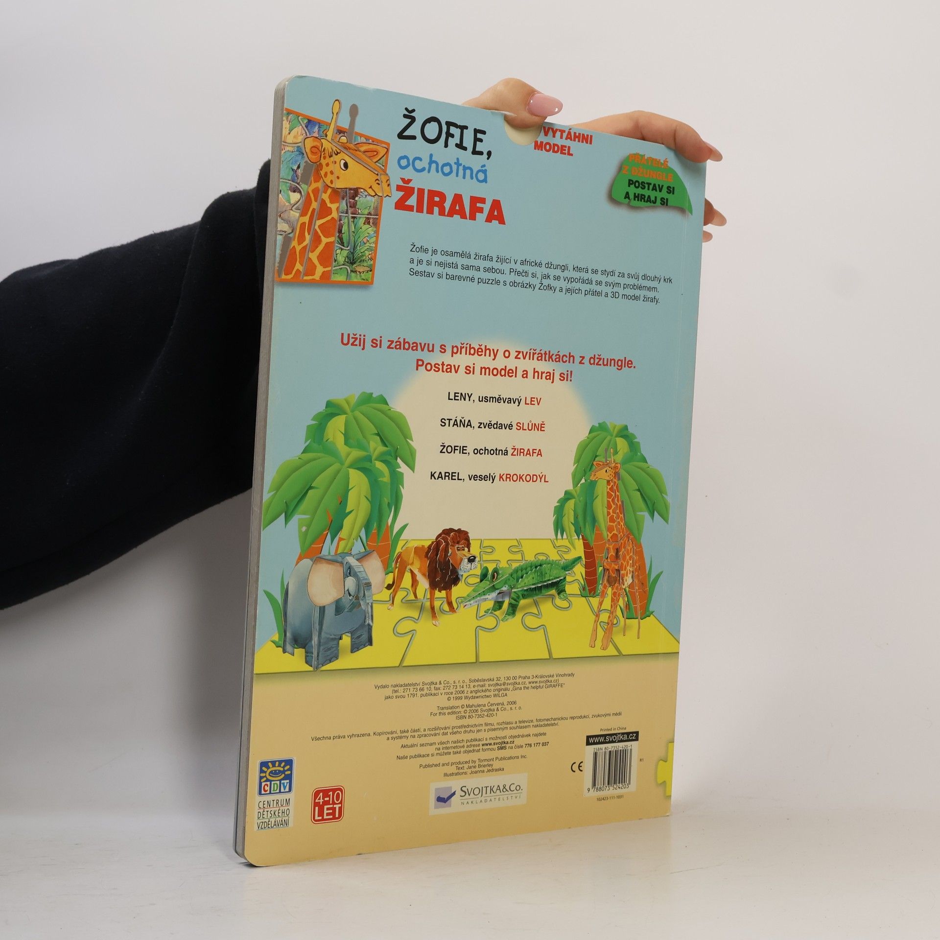 Jane Brierley Žofie, ochotná žirafa