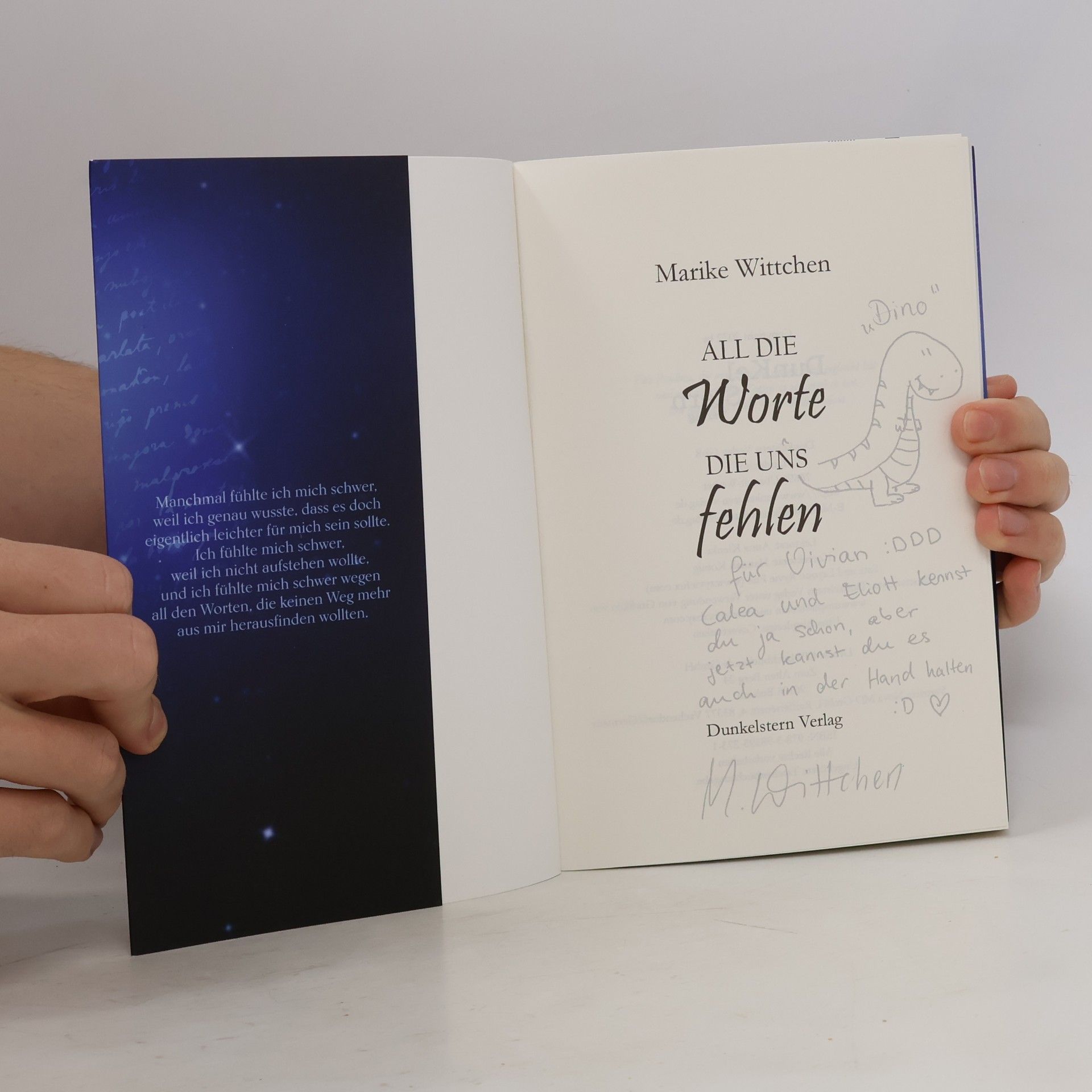 Marike Wittchen All die Worte die uns fehlen