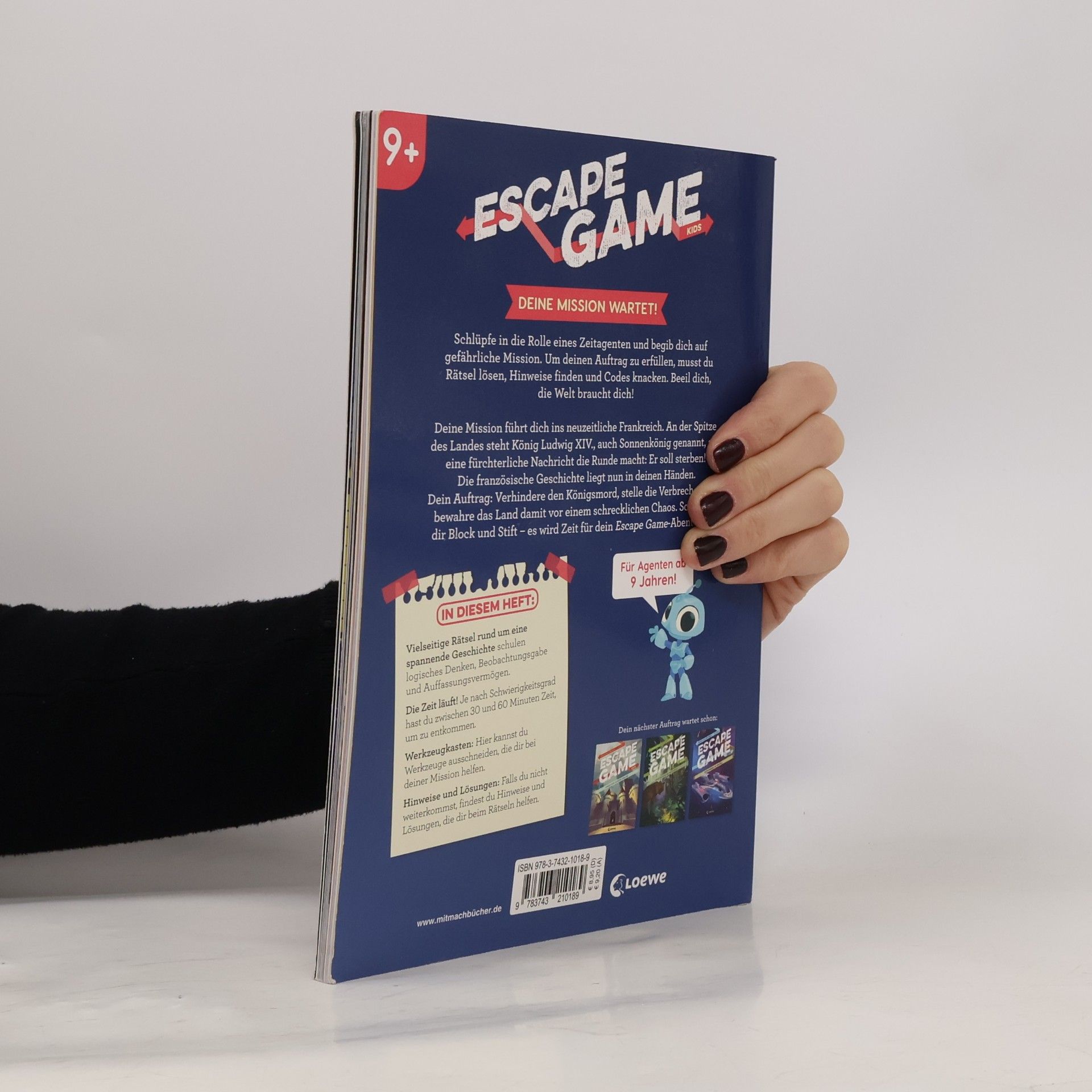 Clémence Gueidan Escape Game Kids - Anschlag auf den Sonnenkönig
