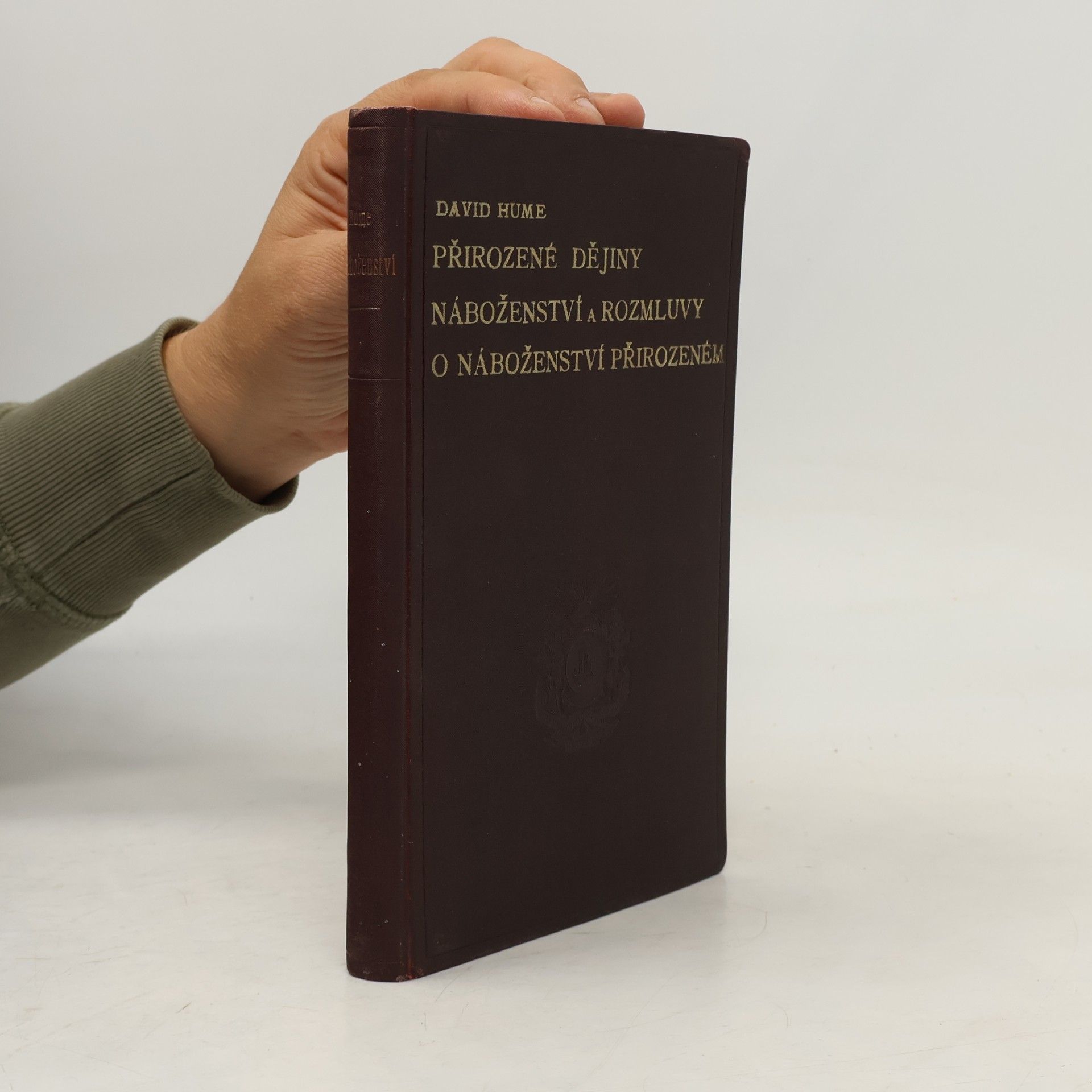 David Hume Přirozené dějiny náboženství a rozmluvy o náboženství přirozeném