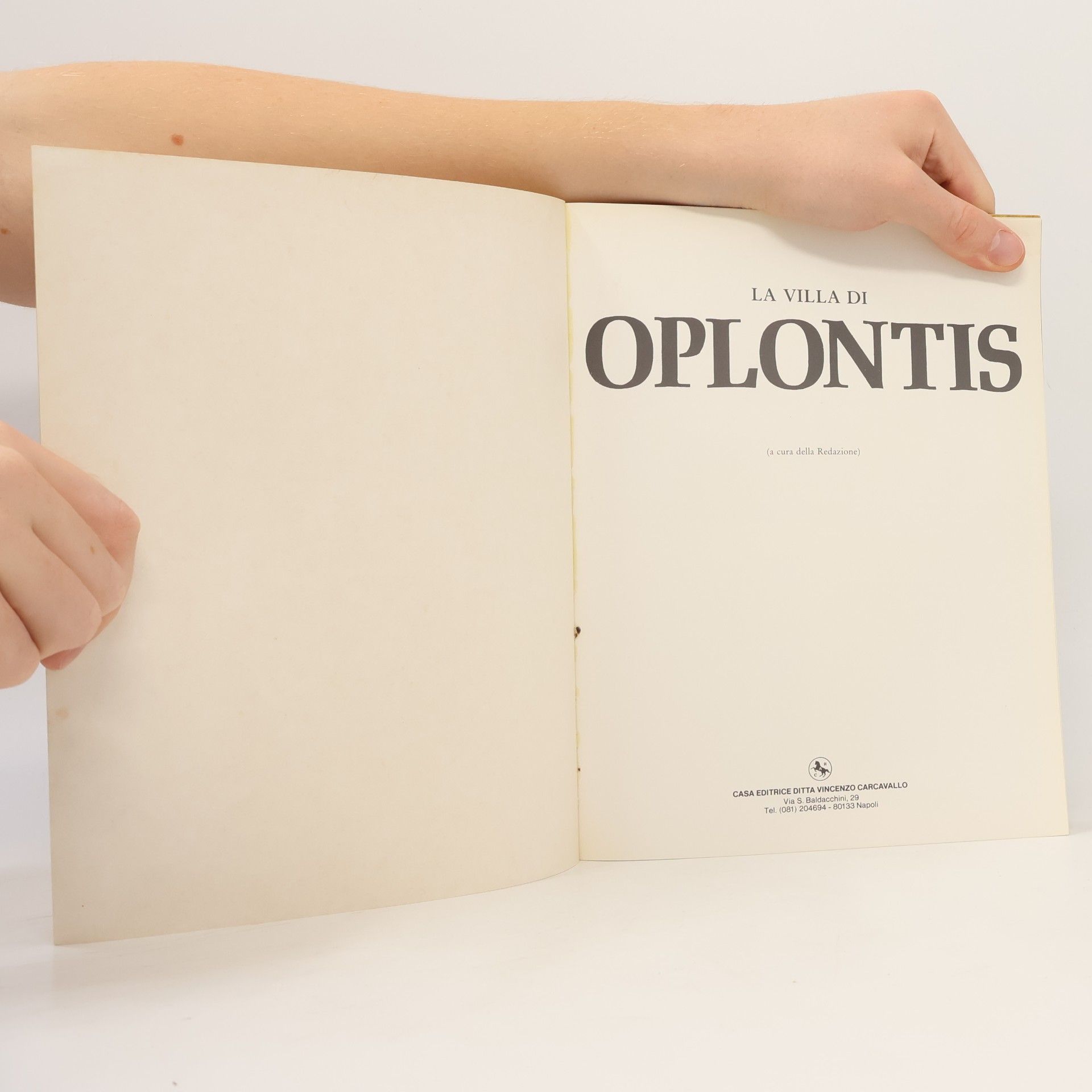 Carcavallo Oplontis: Nuova edizione
