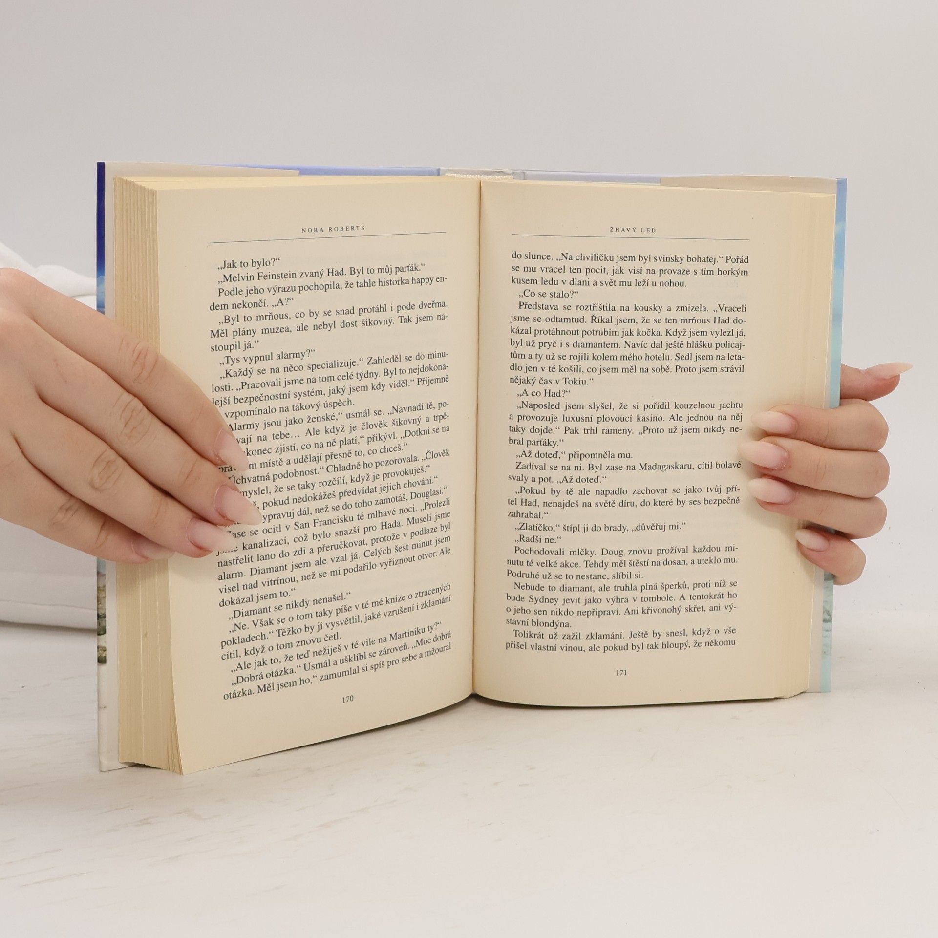 Nora Roberts Žhavý led
