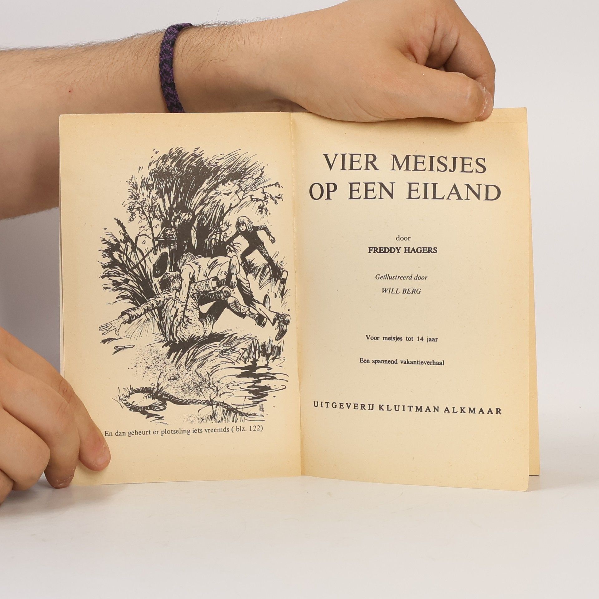 Freddy Hagers Vier meisjes op een eiland