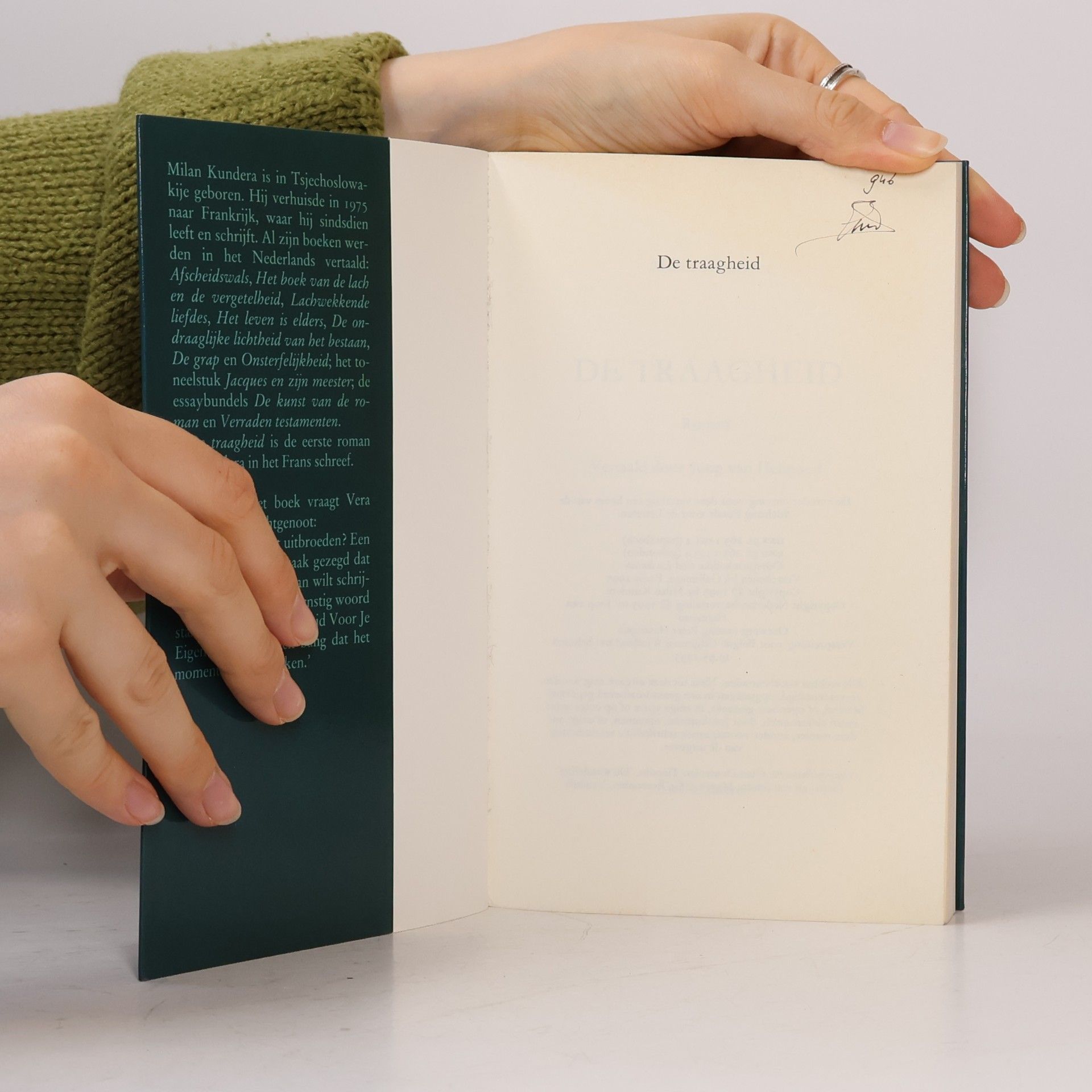 Milan Kundera De traagheid