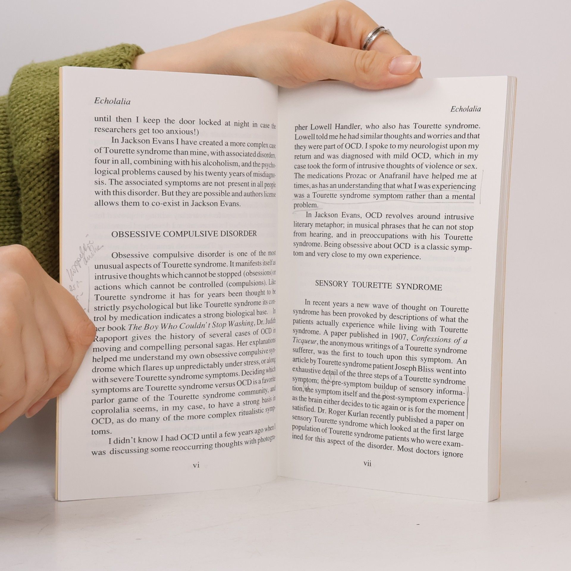 Adam Ward Seligman Echolalia. An Adult's Story of Tourette Syndrome