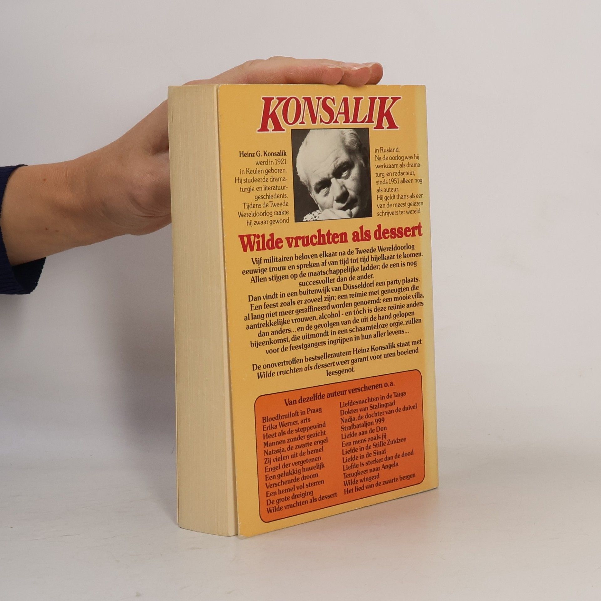 Heinz Günther Konsalik Wilde vruchten als dessert