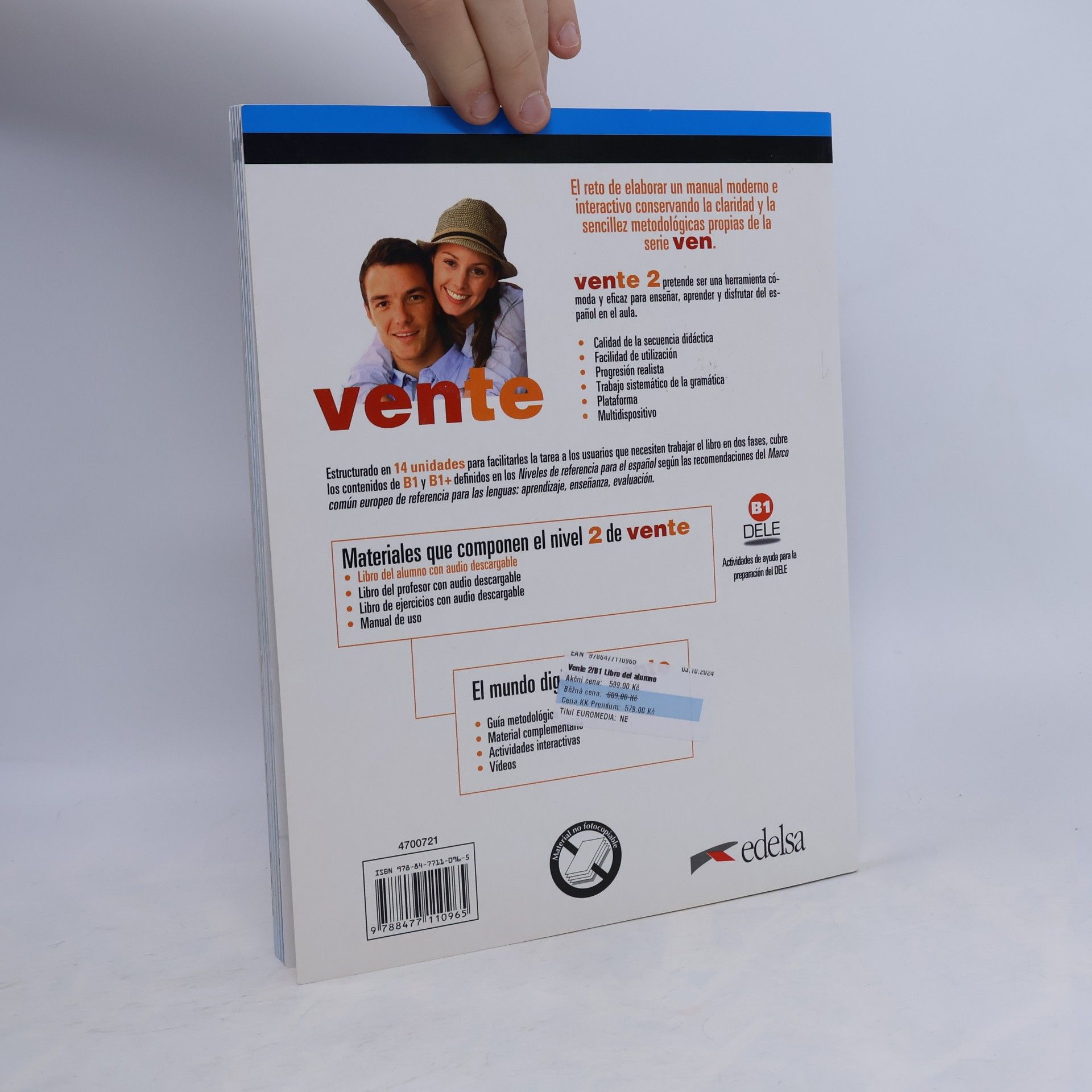 Fernando Marín Arrese Vente 2 : curso de español lengua extranjera. Libro del alumno