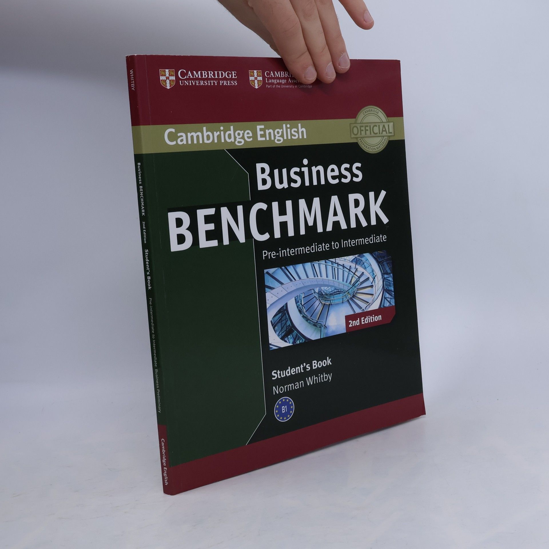 Norman Whitby Business benchmark. Pre-intermediate to intermediate business preliminary. Student's book + Personal Study Book. 2nd Edition