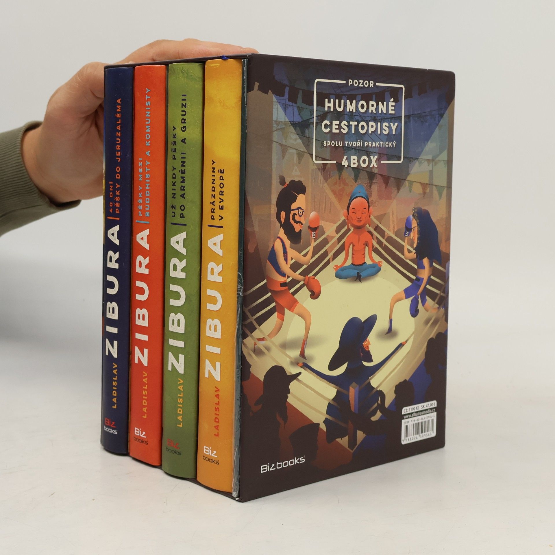 Ladislav Zibura: Všechny krásy světa (4 svazky, komplet v boxu)