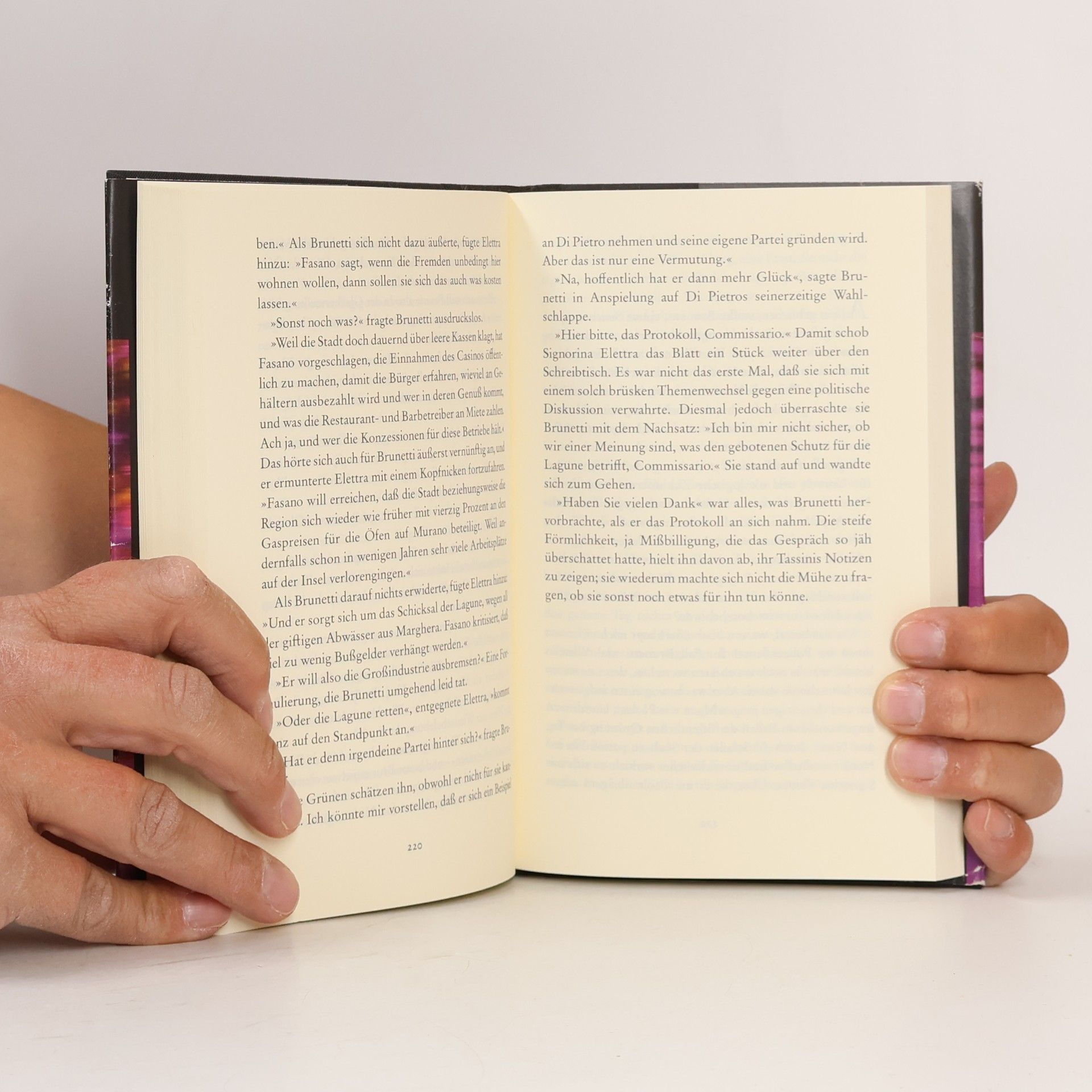 Donna Leon Wie durch ein dunkles Glas