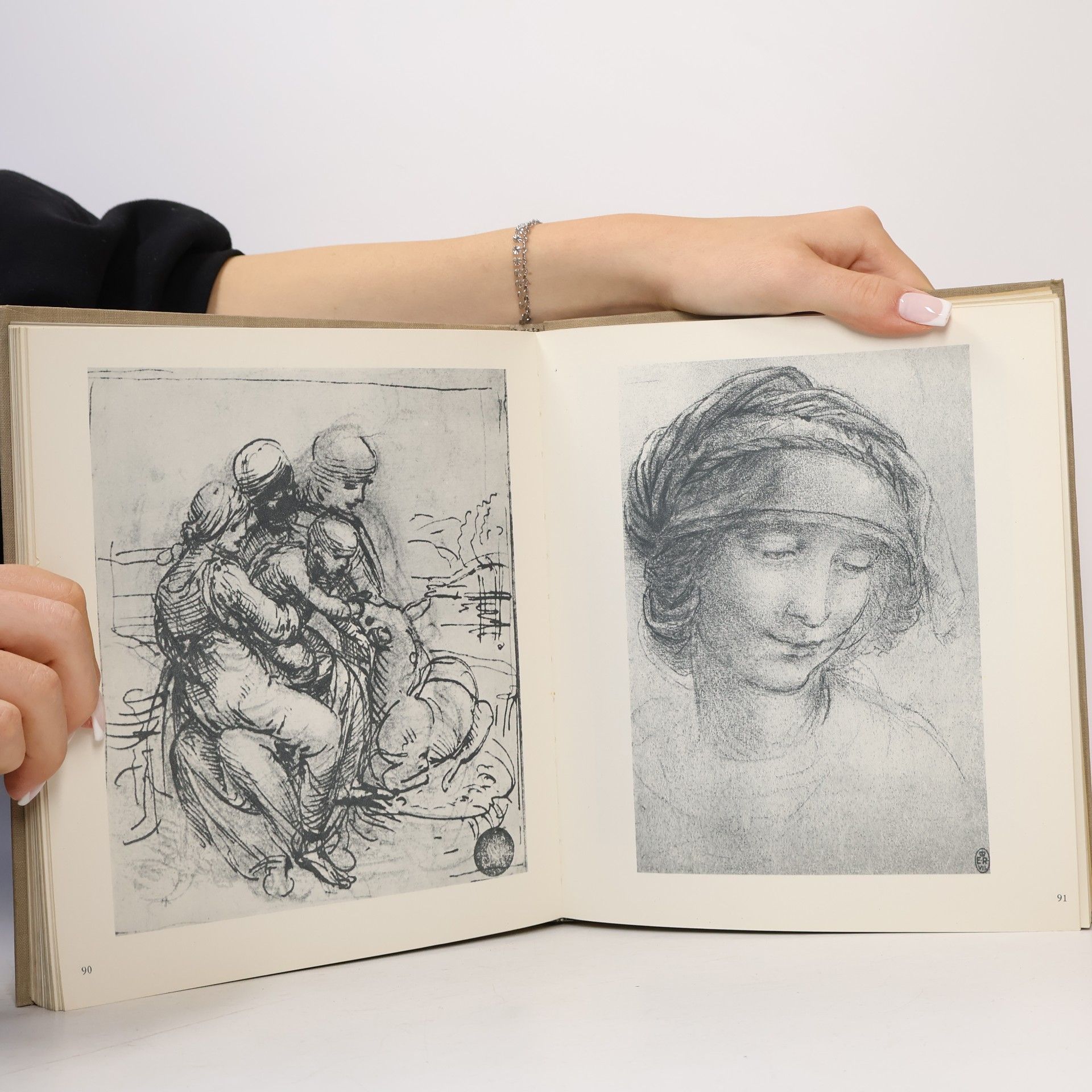 Giorgio Nicodemi Leonardo da Vinci - Obrazy, kresby, studie