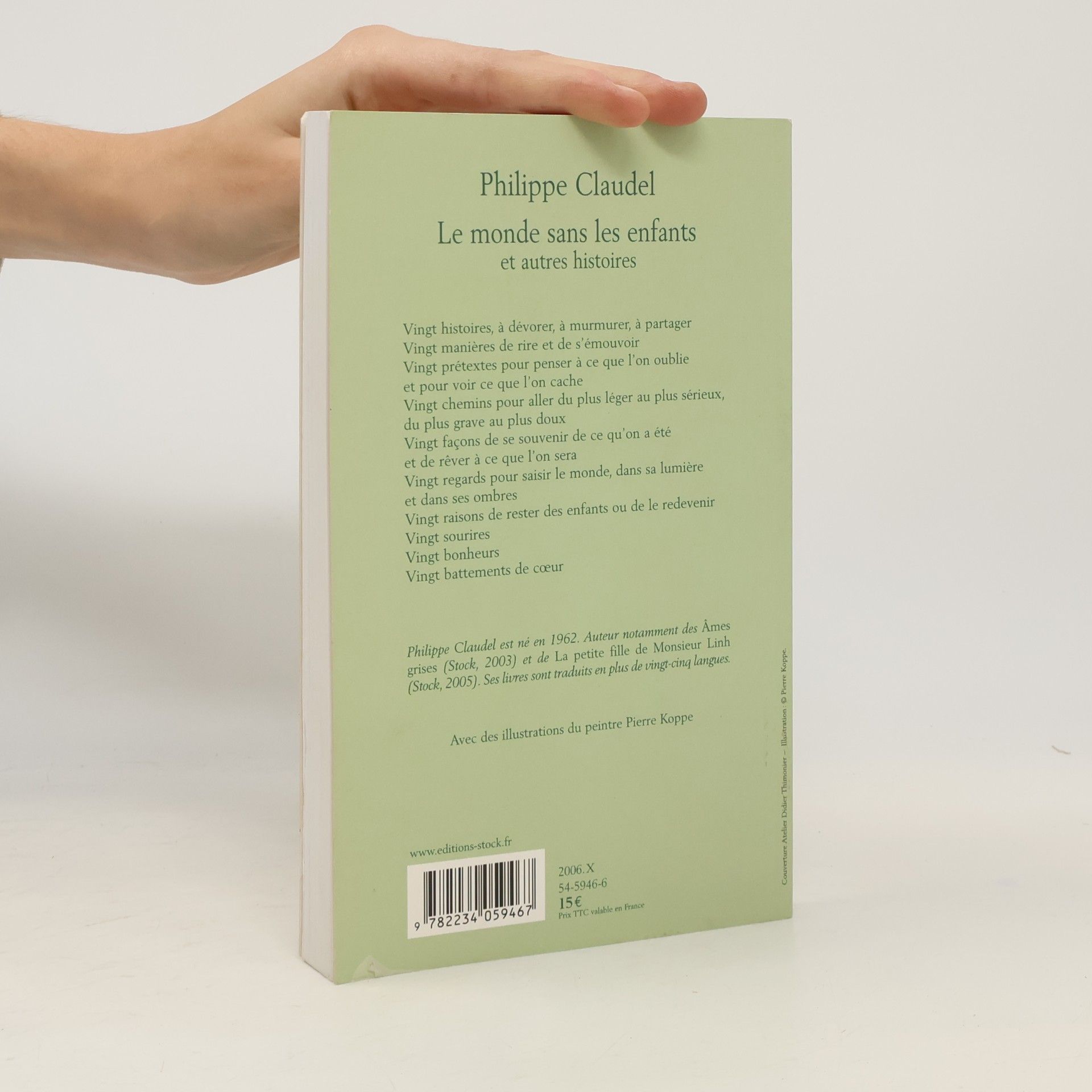 Philippe Claudel Le monde sans les enfants et autres histoires