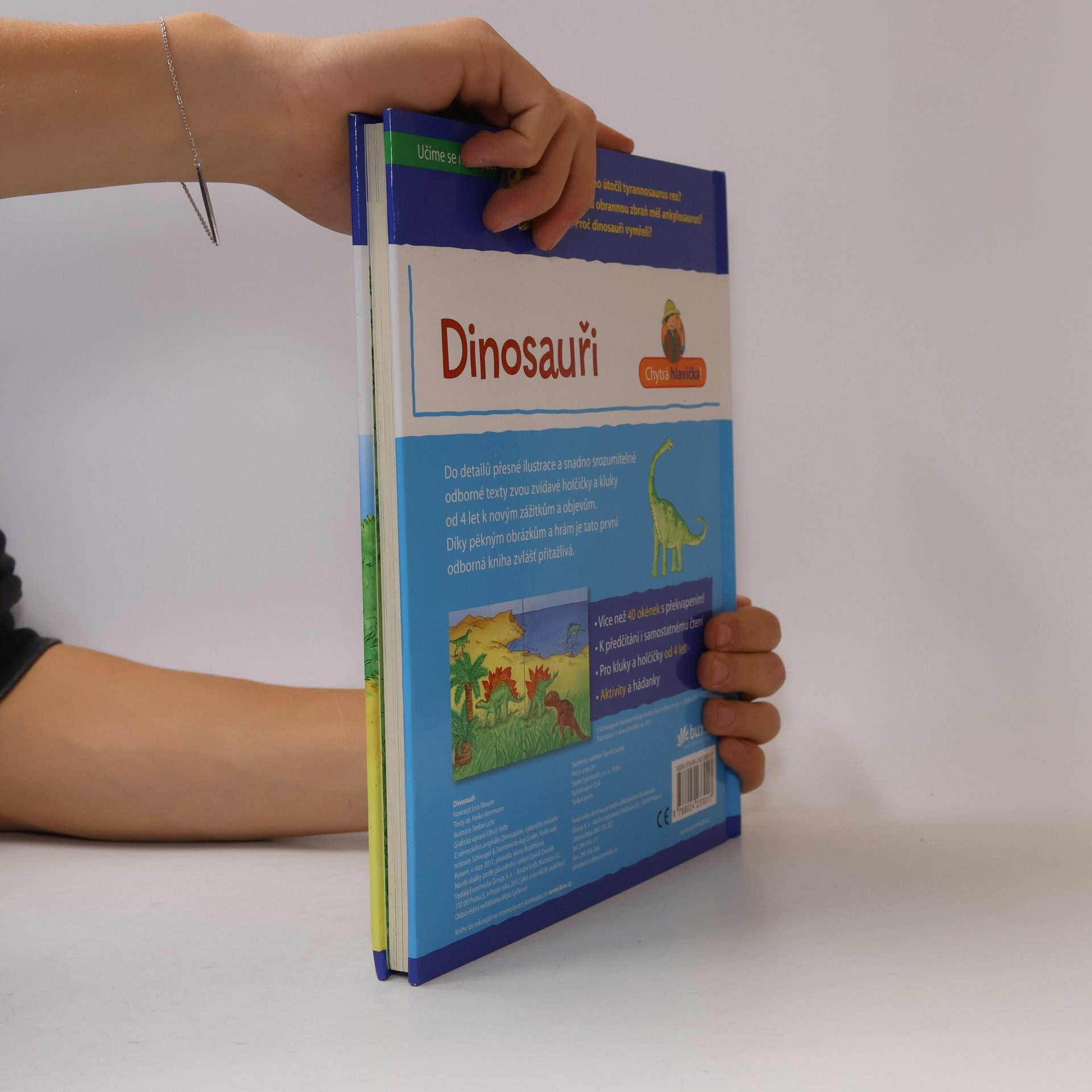Lisa Maurer Chytrá hlavička: Dinosauři (otevírací okénka)