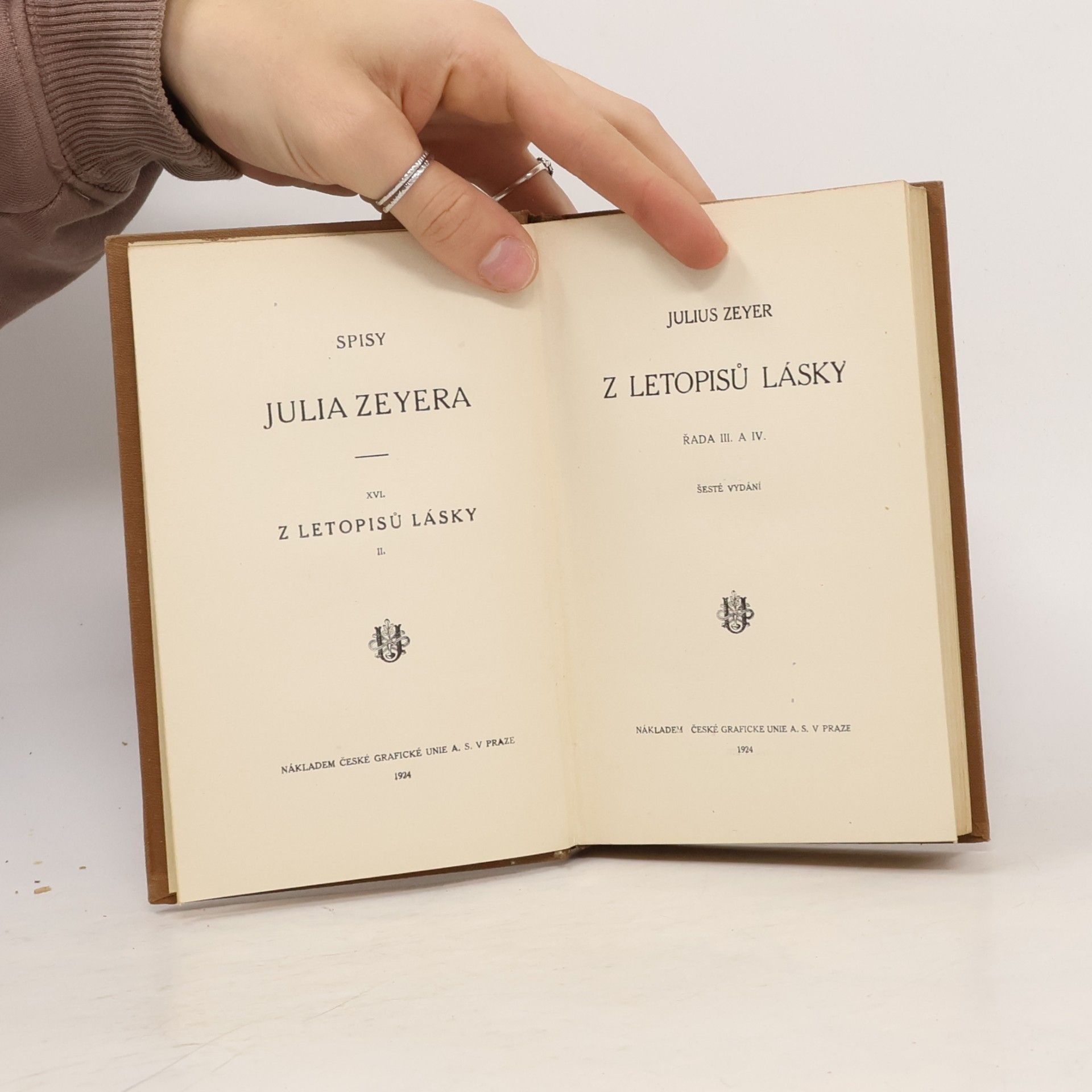 Julius Zeyer Z letopisů lásky