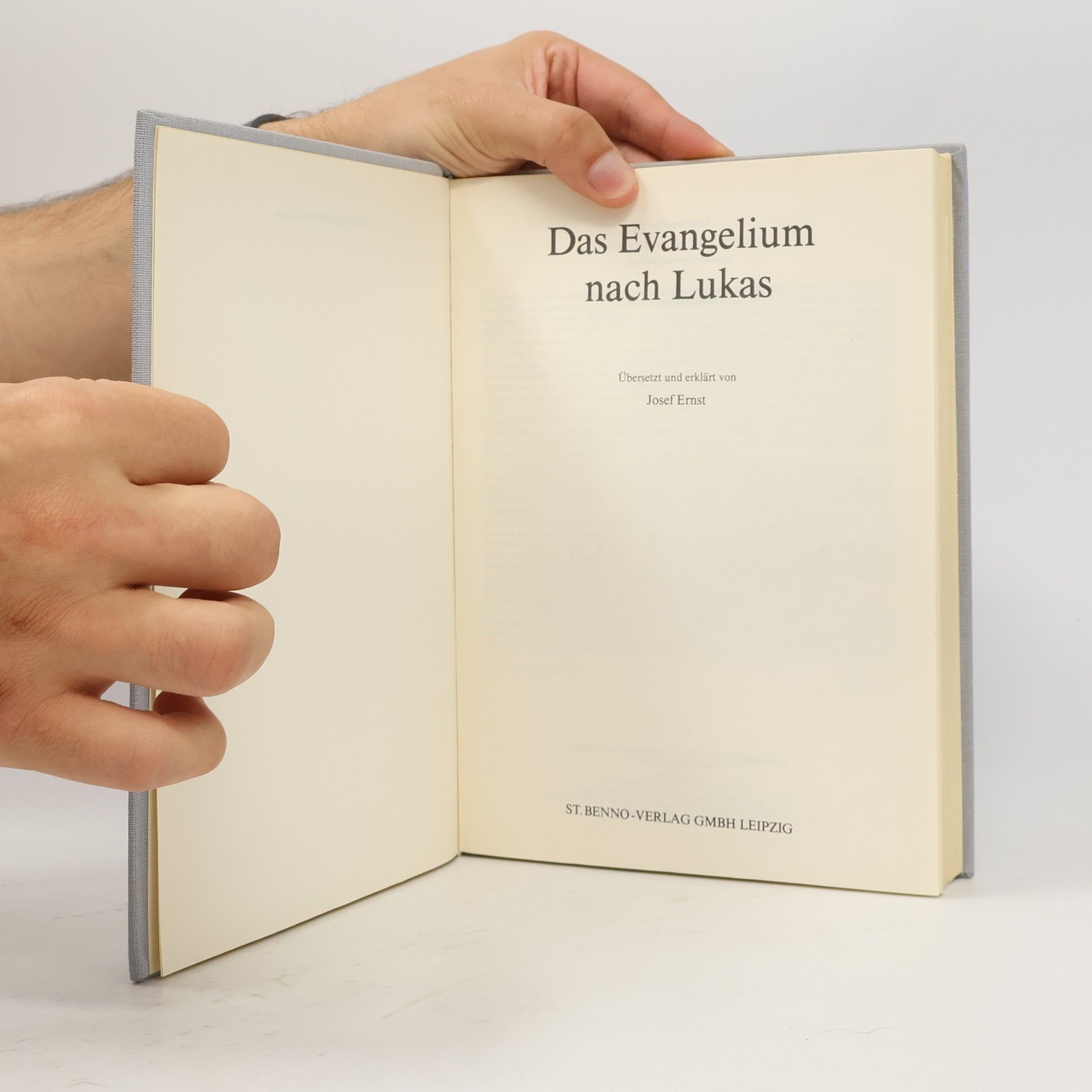 Serge Ernst Das Evangelium nach Lukas