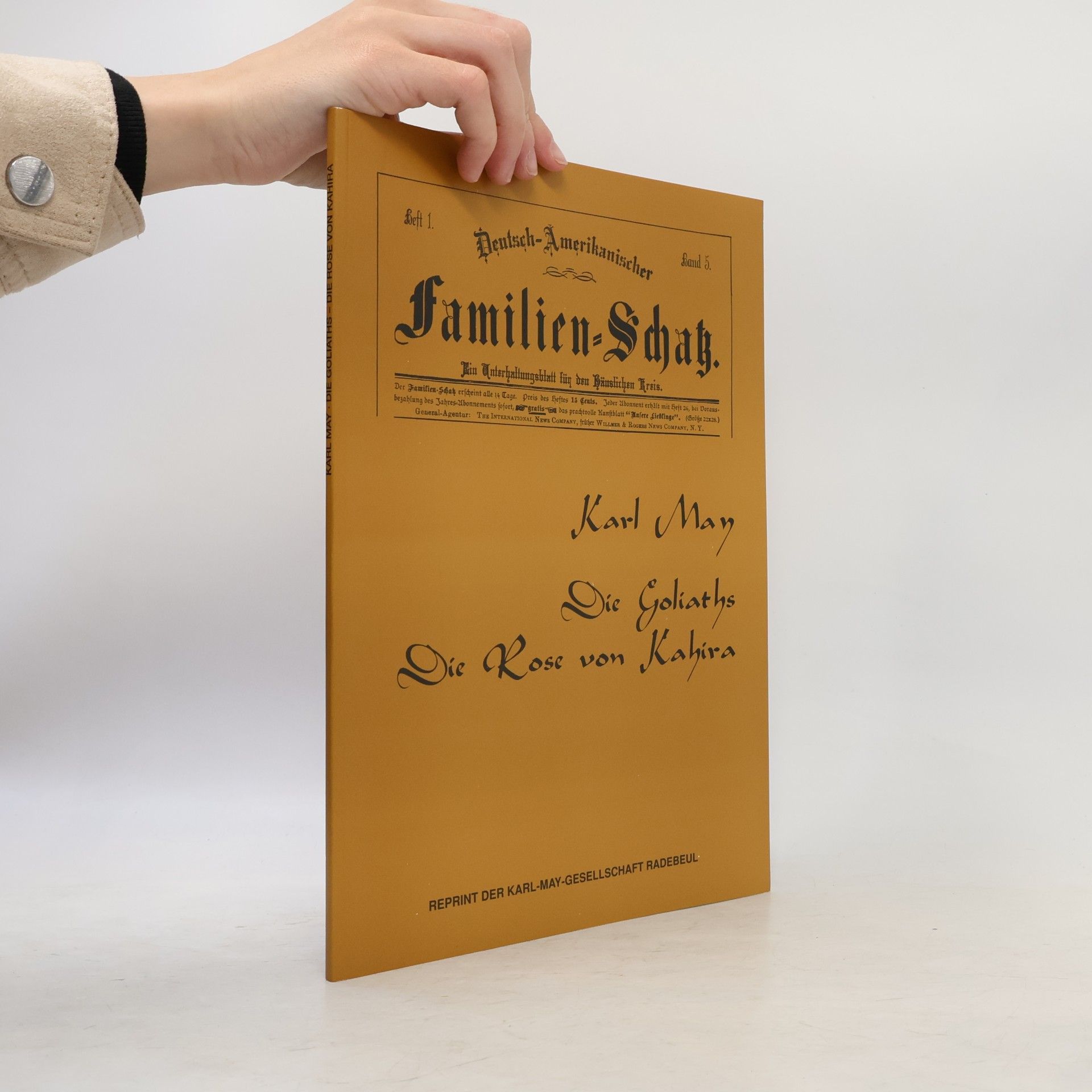 Karl May Deutsch-Amerikanischer Familien-Schat. Heft.1, Band. 5