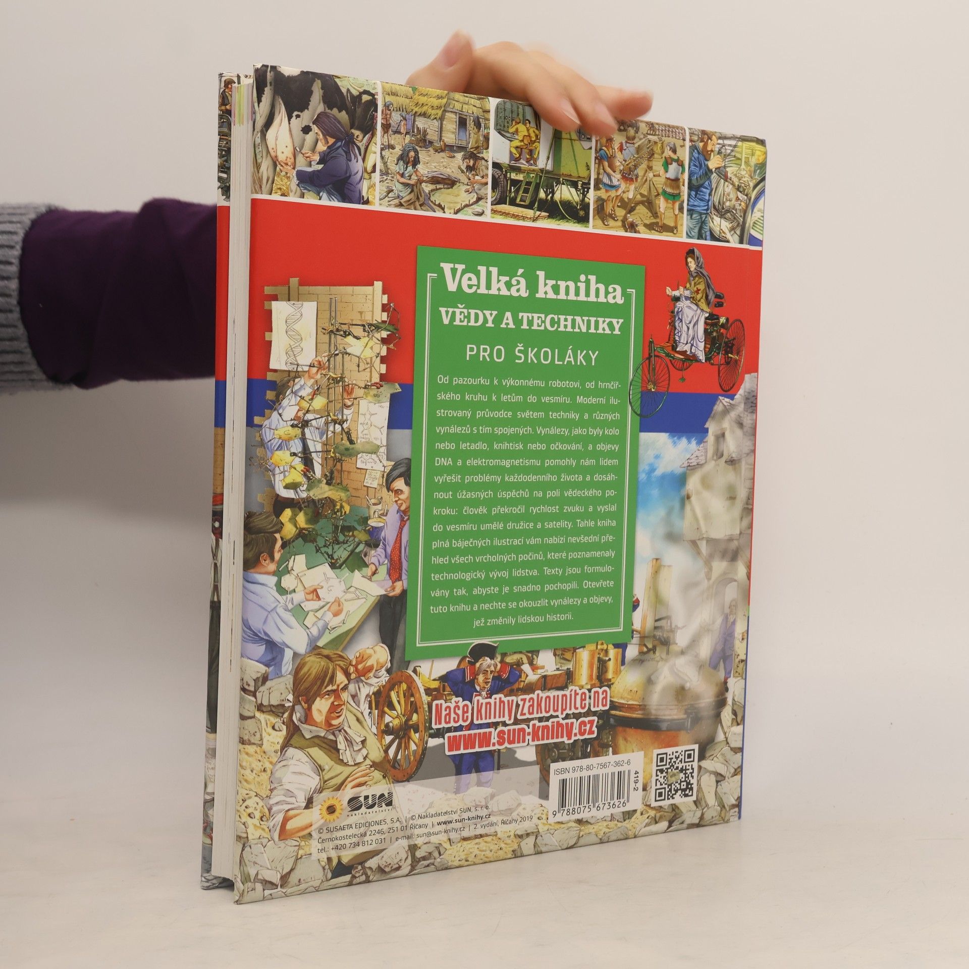 Various authors Velká kniha vědy a techniky: pro školáky