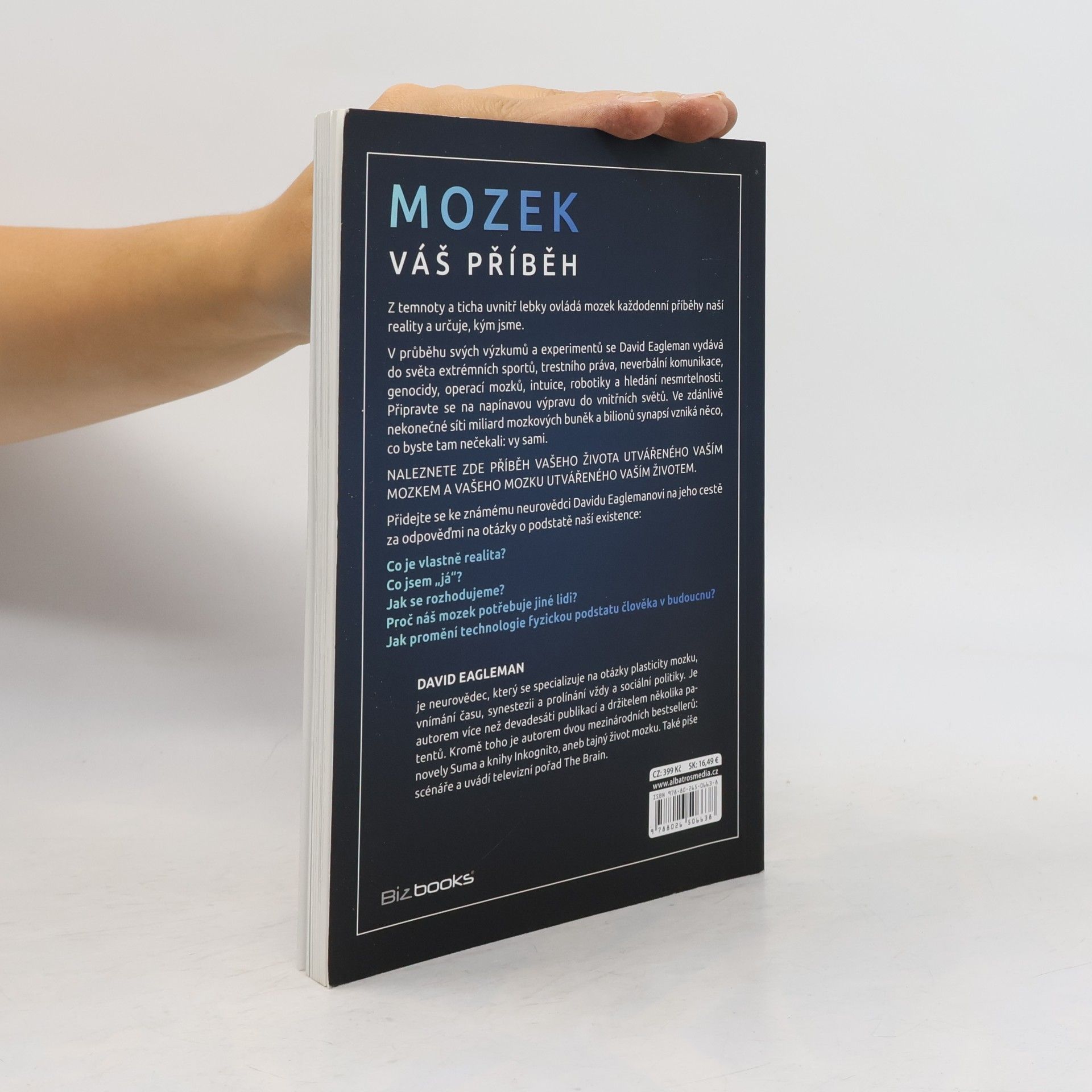David Eagleman Mozek