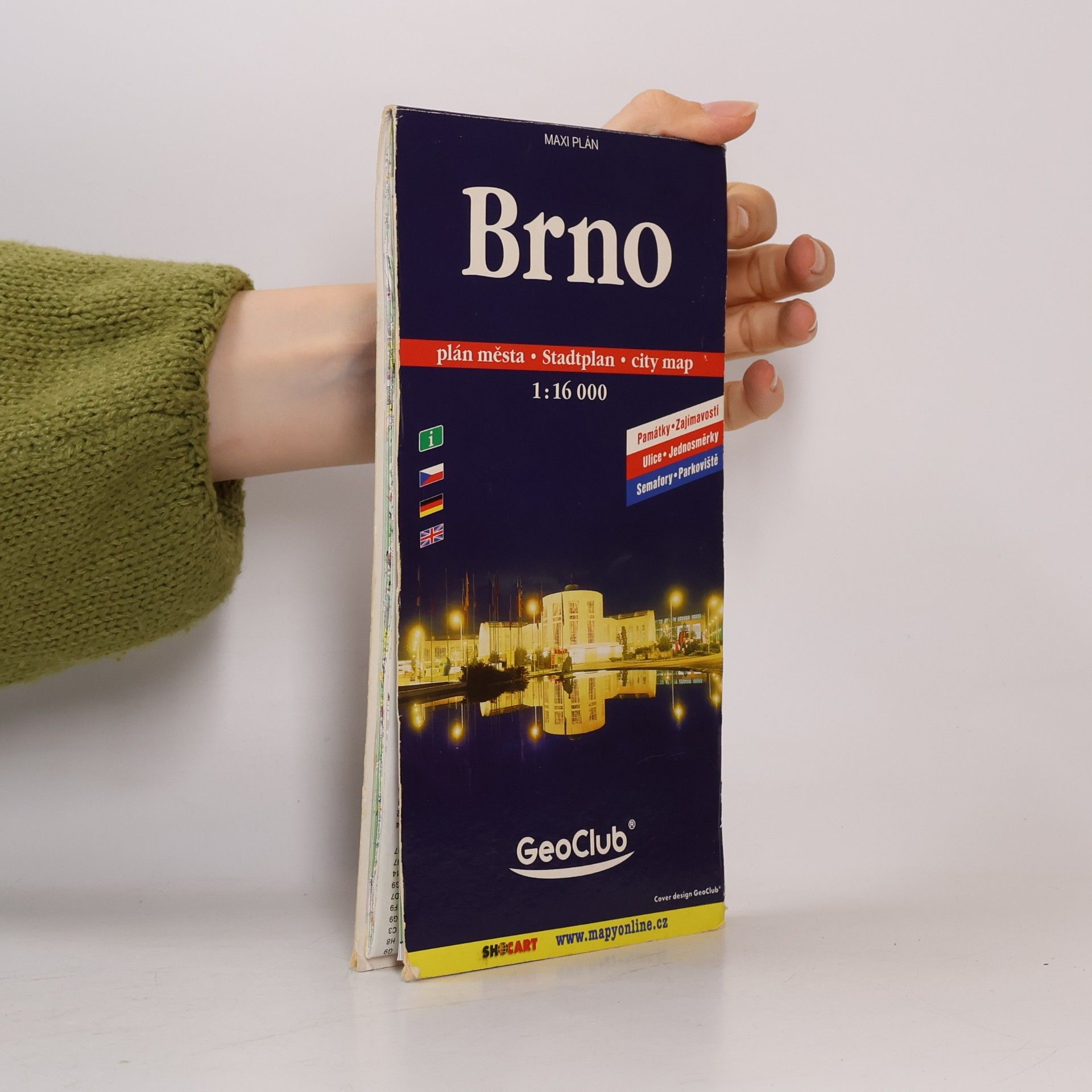 Autorenkollektiv Brno plán města 1:16 000