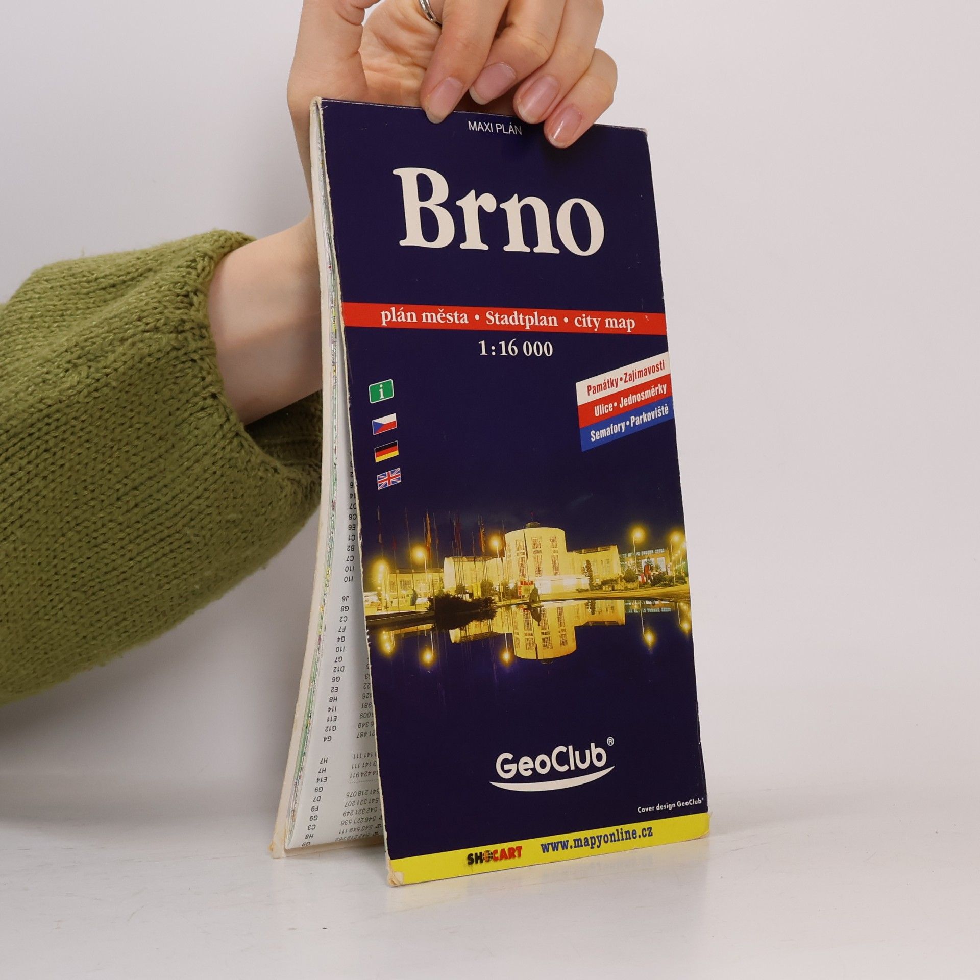 Autorenkollektiv Brno plán města 1:16 000