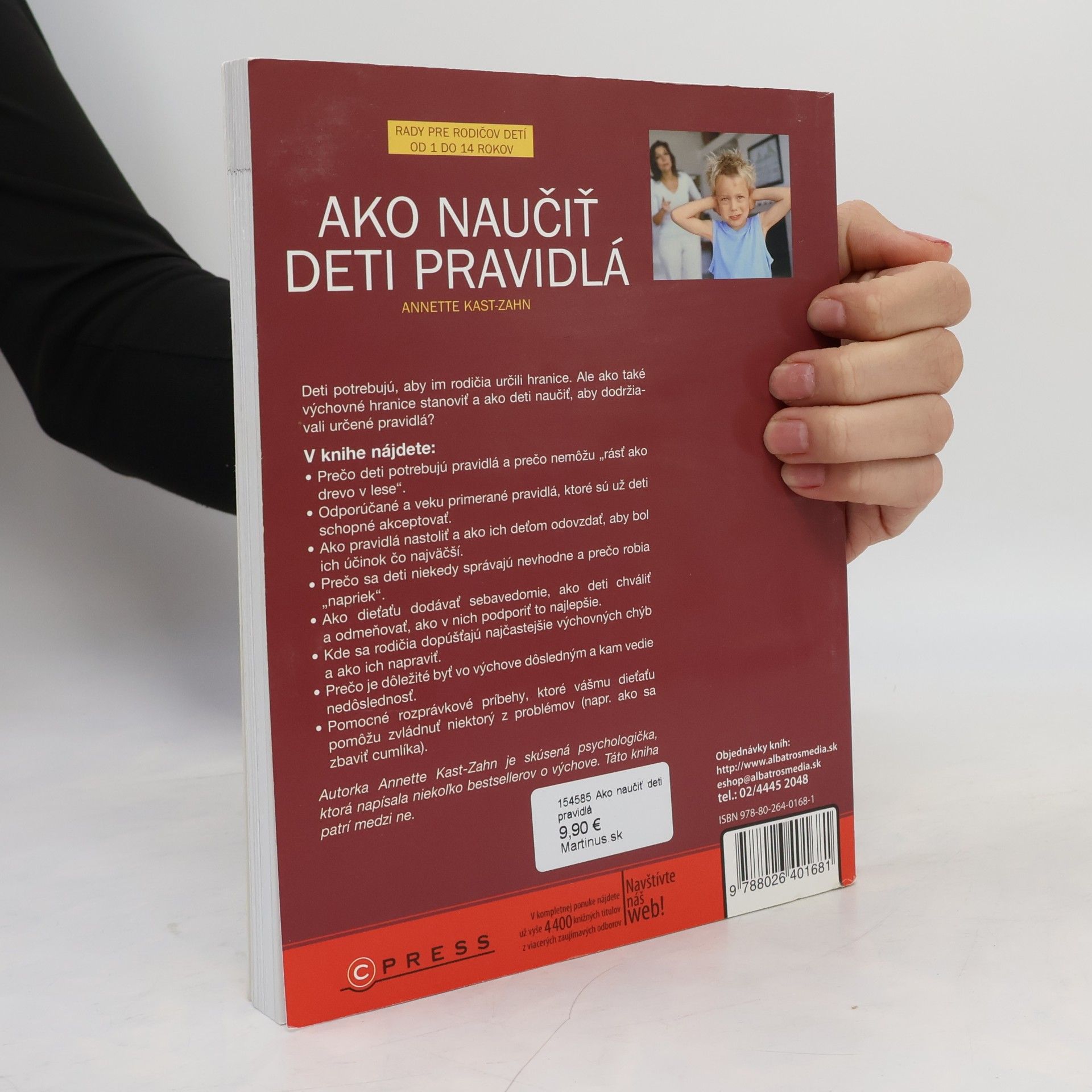 Annette Kast-Zahn Ako naučiť deti pravidlá