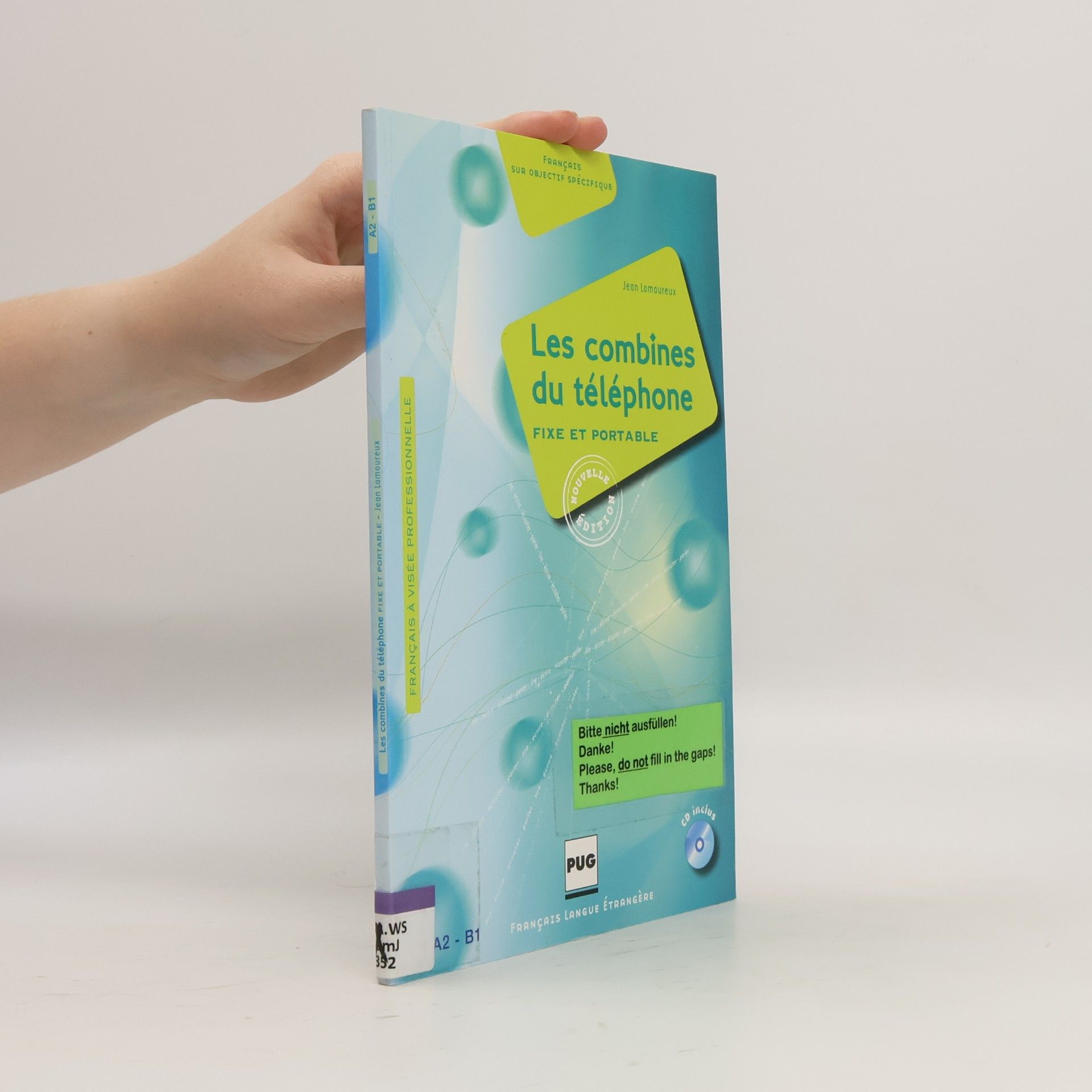 Jean Lamoureux Les combines du téléphone, nouvelle édition, m. Audio-CD