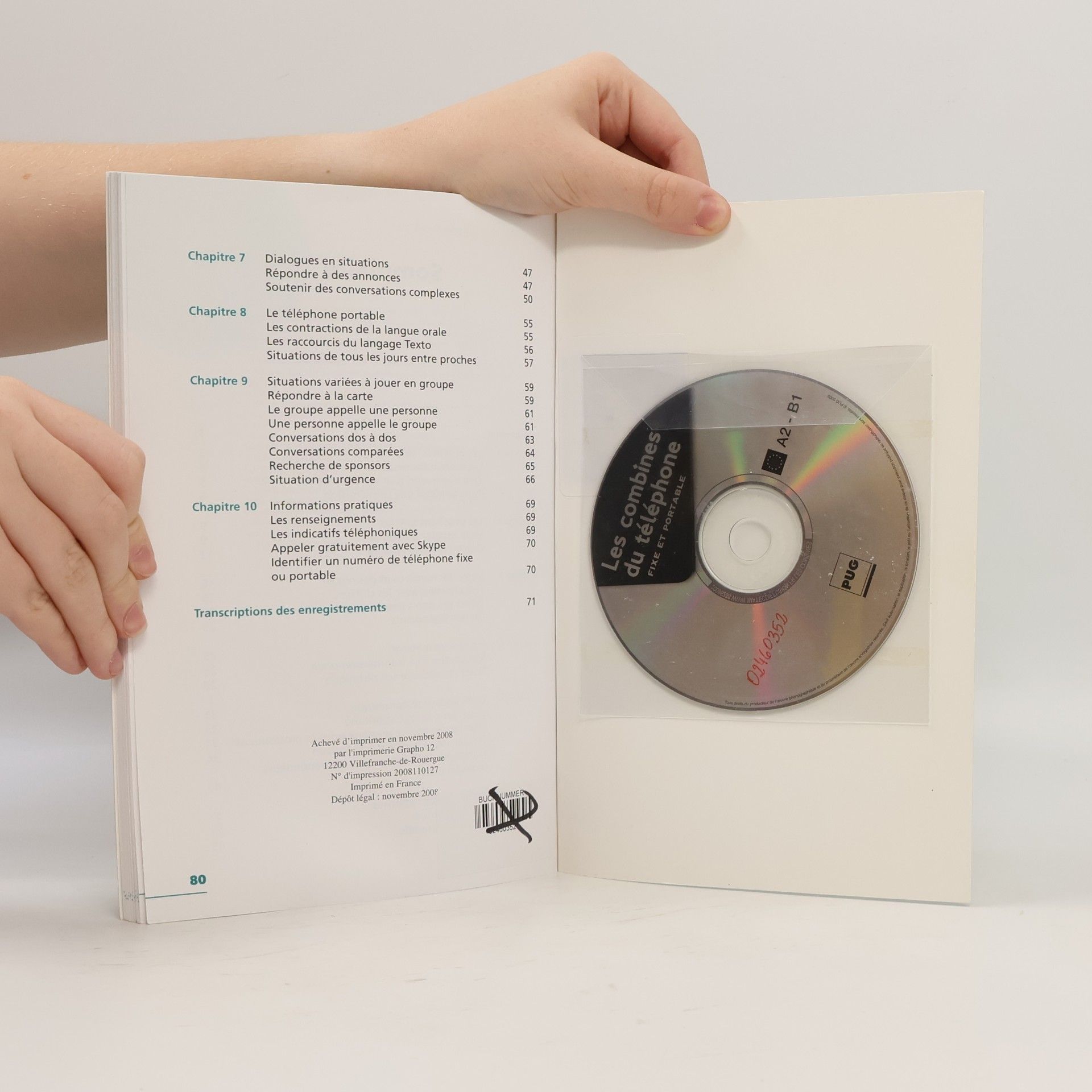 Jean Lamoureux Les combines du téléphone, nouvelle édition, m. Audio-CD