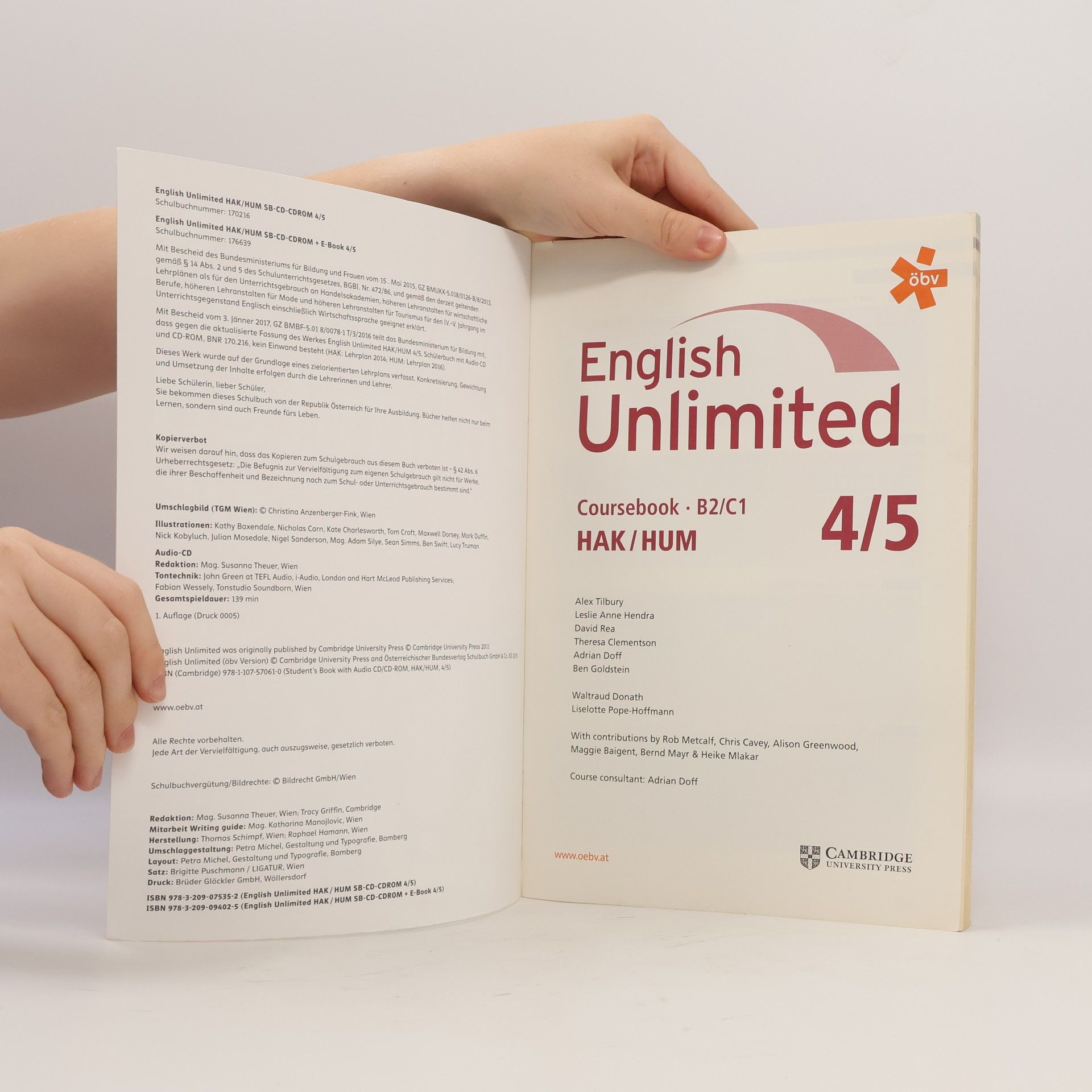 Autorenkollektiv English Unlimited 4/5