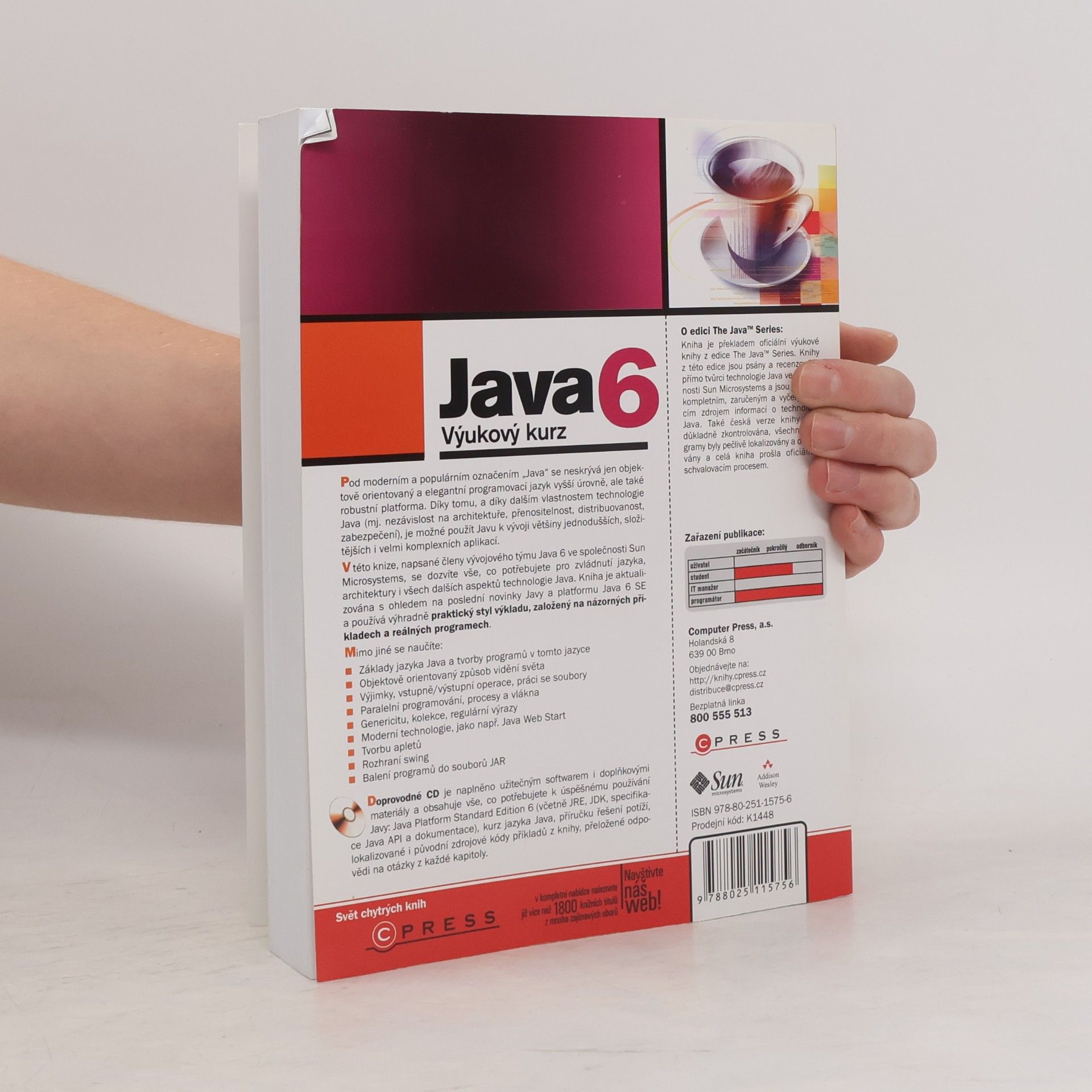 Sharon Zakhour Java 6 : výukový kurz