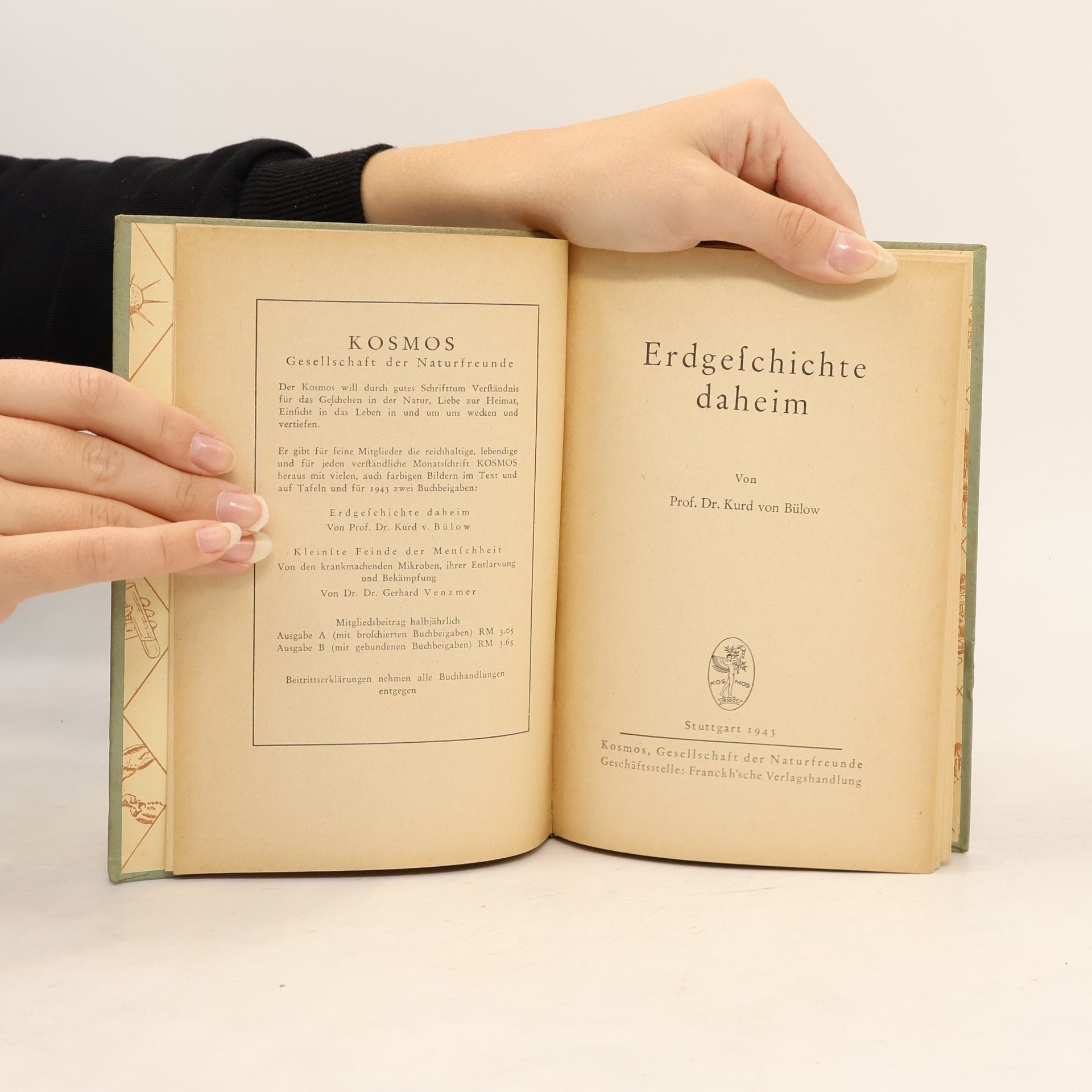 Kurd von Bülow Erdgeschichte daheim