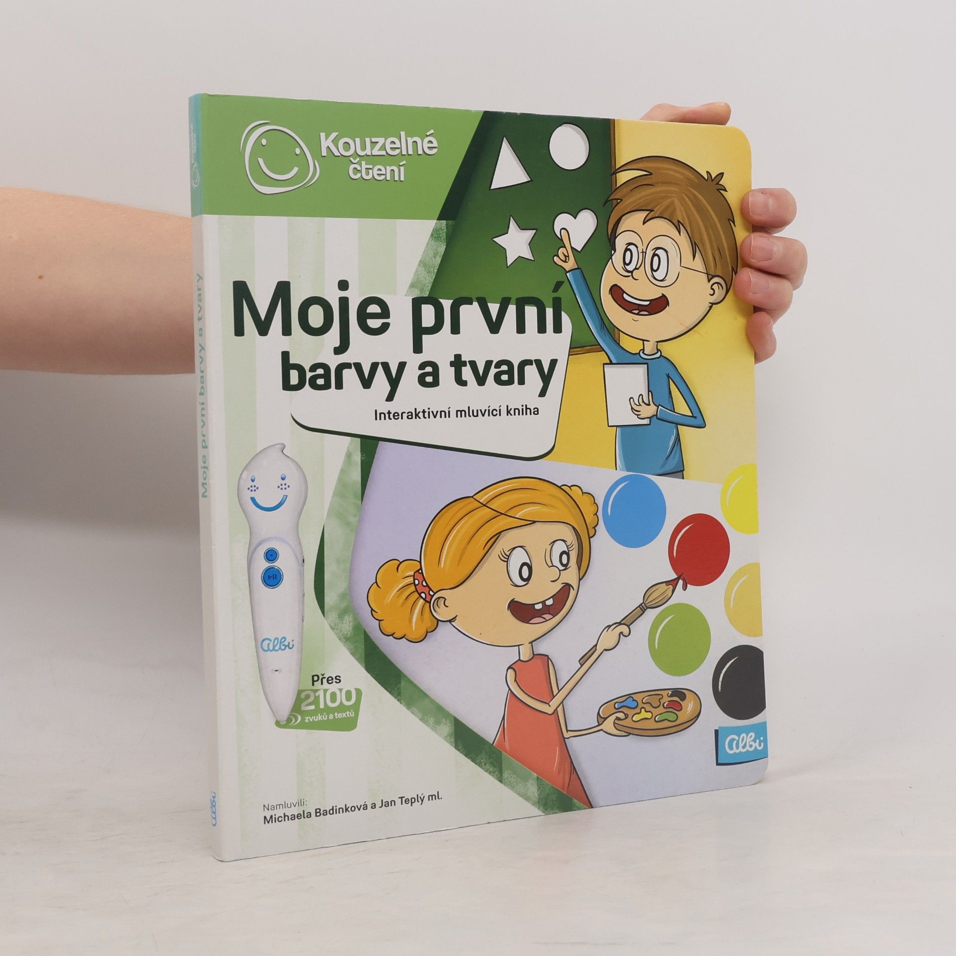 Zuzana Slánská Moje první barvy a tvary. Interaktivní mluvící kniha