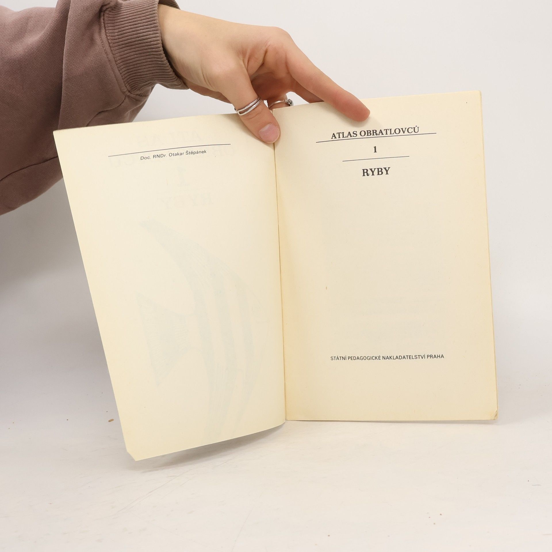 Miloslav Kocar Atlas obratlovců 1. Ryby