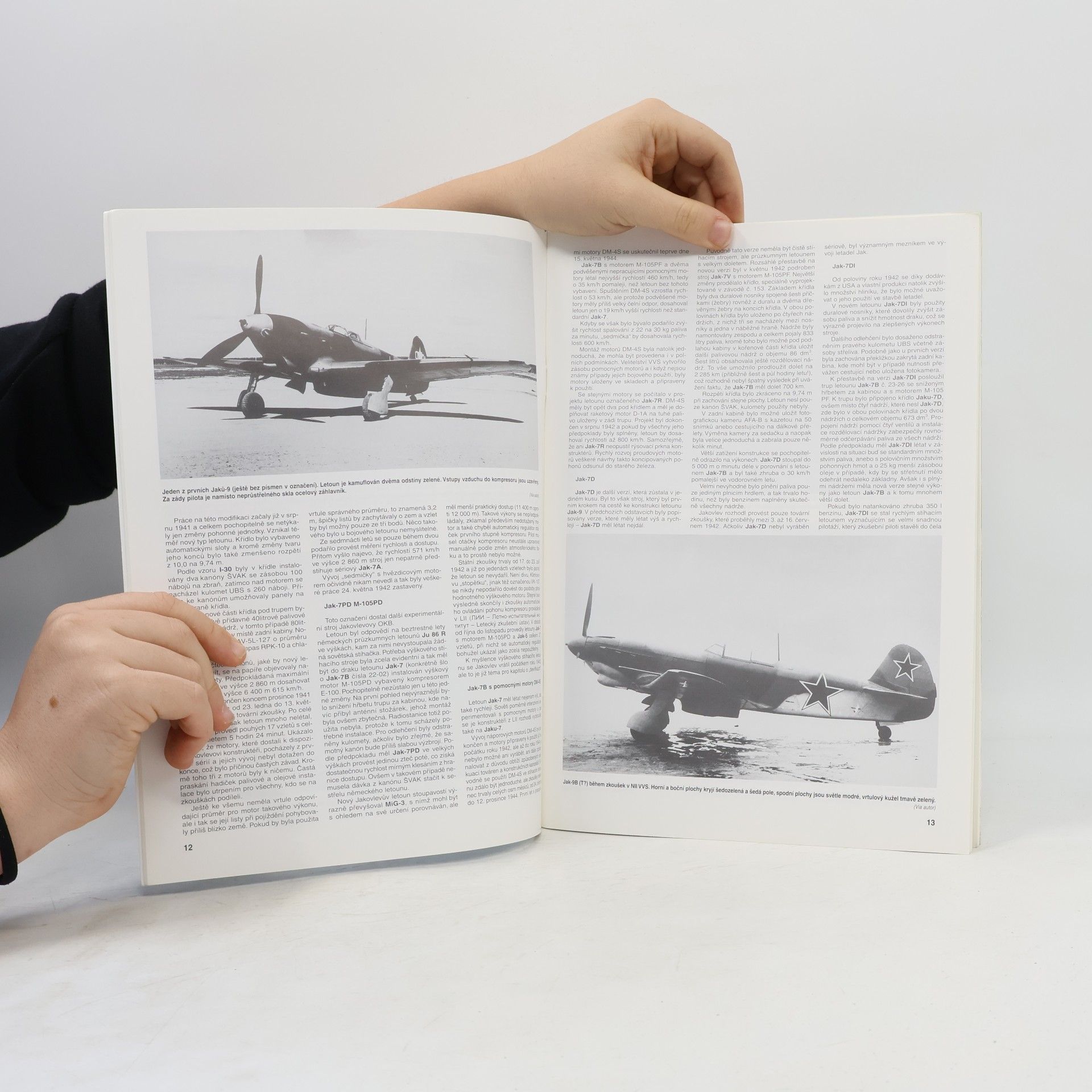 Robert Bock Jak-7 Jak-9 Monografie
