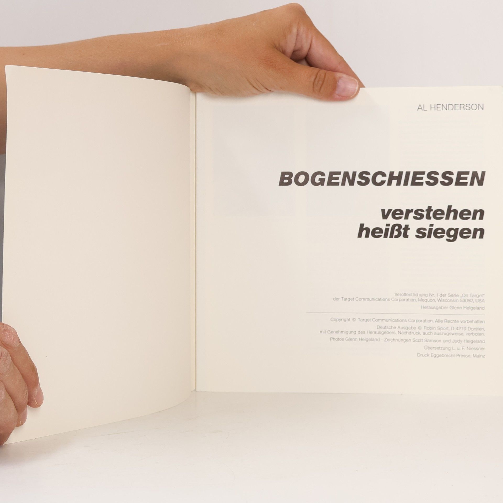 Al Henderson Bogenschiessen verstehen heiss siegen