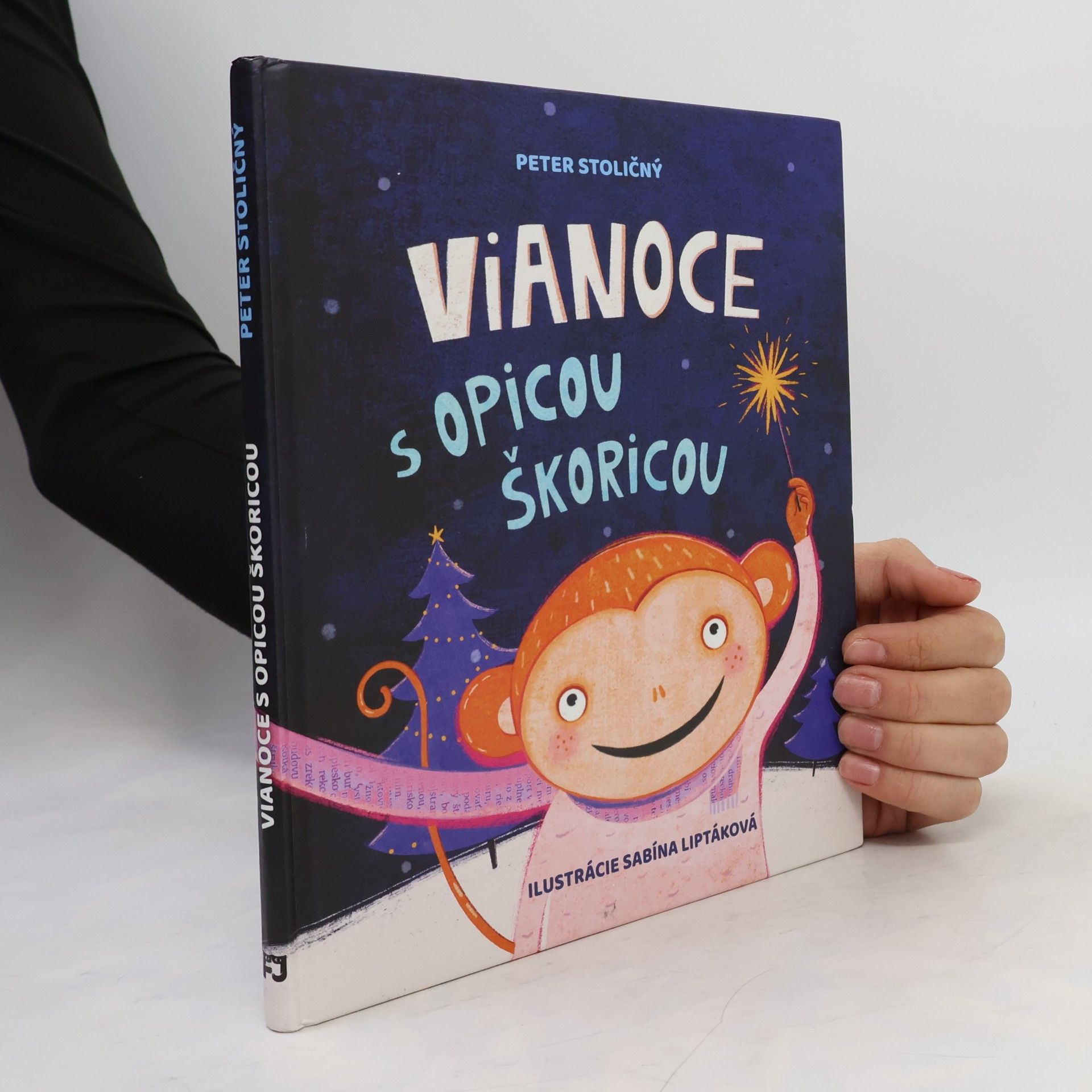 Sabína Liptáková Vianoce s opicou Škoricou