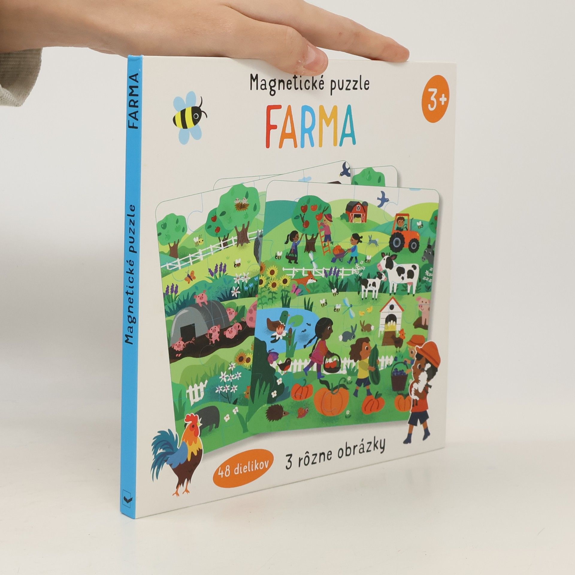 Magnetické puzzle Farma