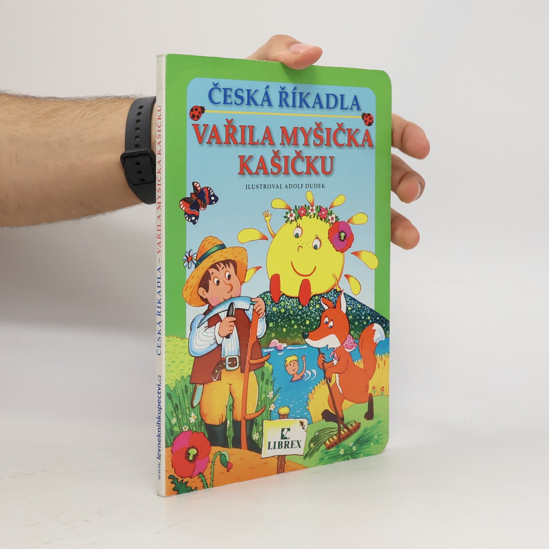 Adolf Dudek Česká říkadla. Vařila myšička kašičku