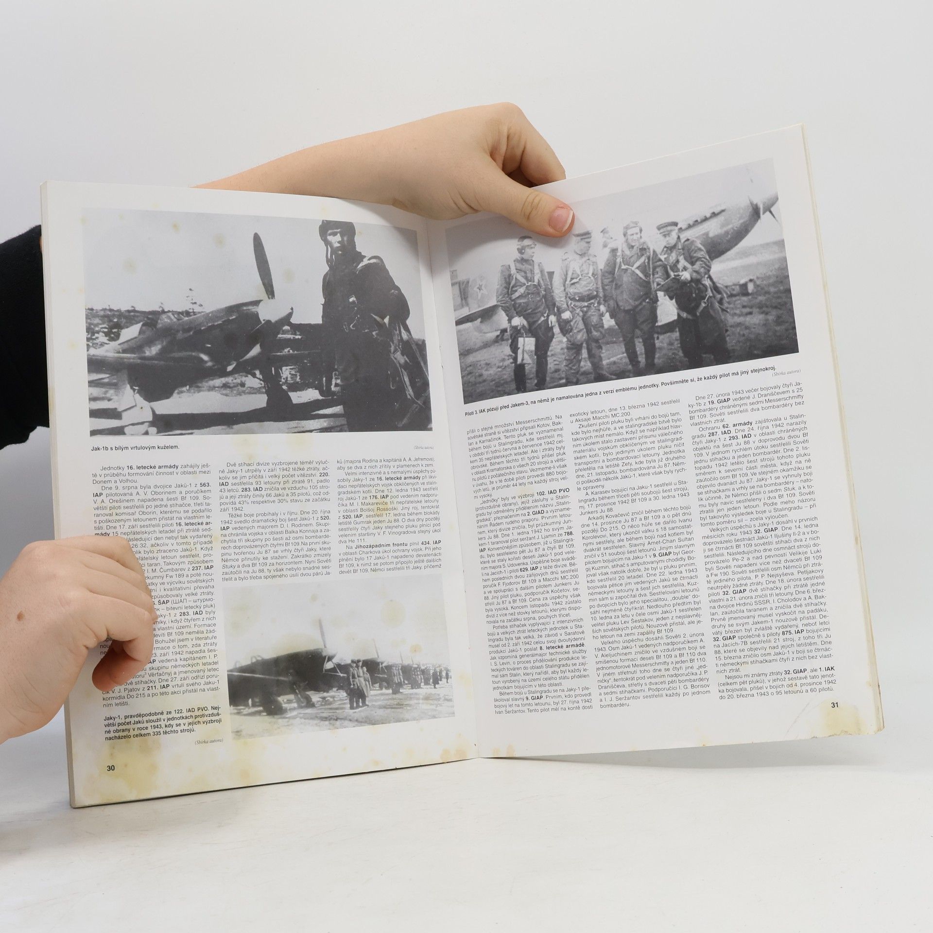Robert Bock Monografie Lotnicze - 46: Jak-1 Jak-3