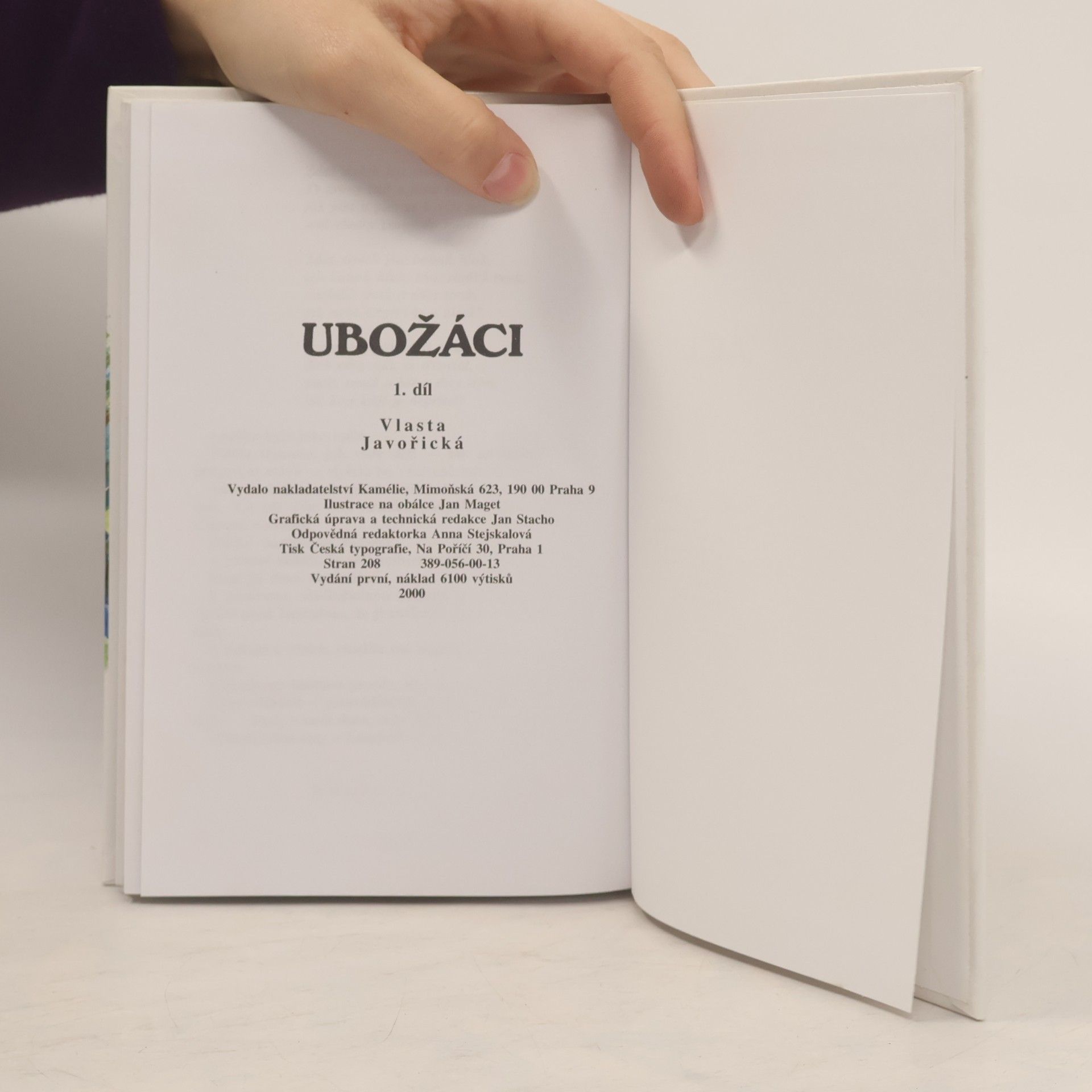 Vlasta Javořická Ubožáci. 1. díl